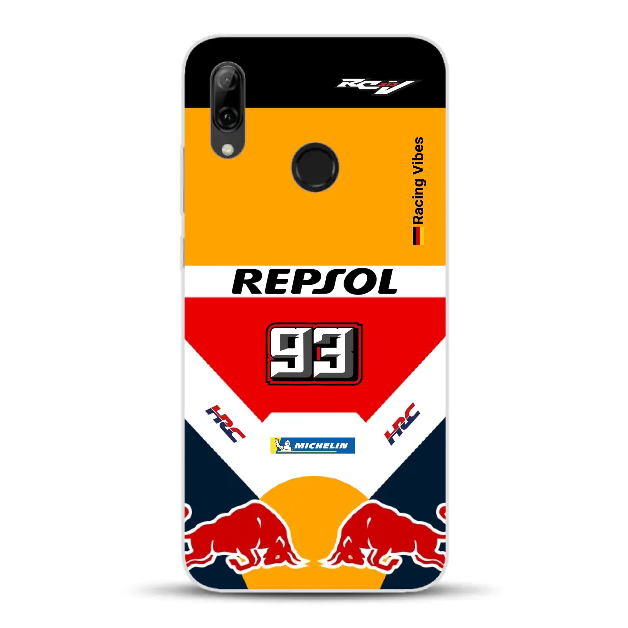 RC213V MotoGP Marc Márquez 2019 Champion Livery - Custodia per cellulare personalizzata per Huawei