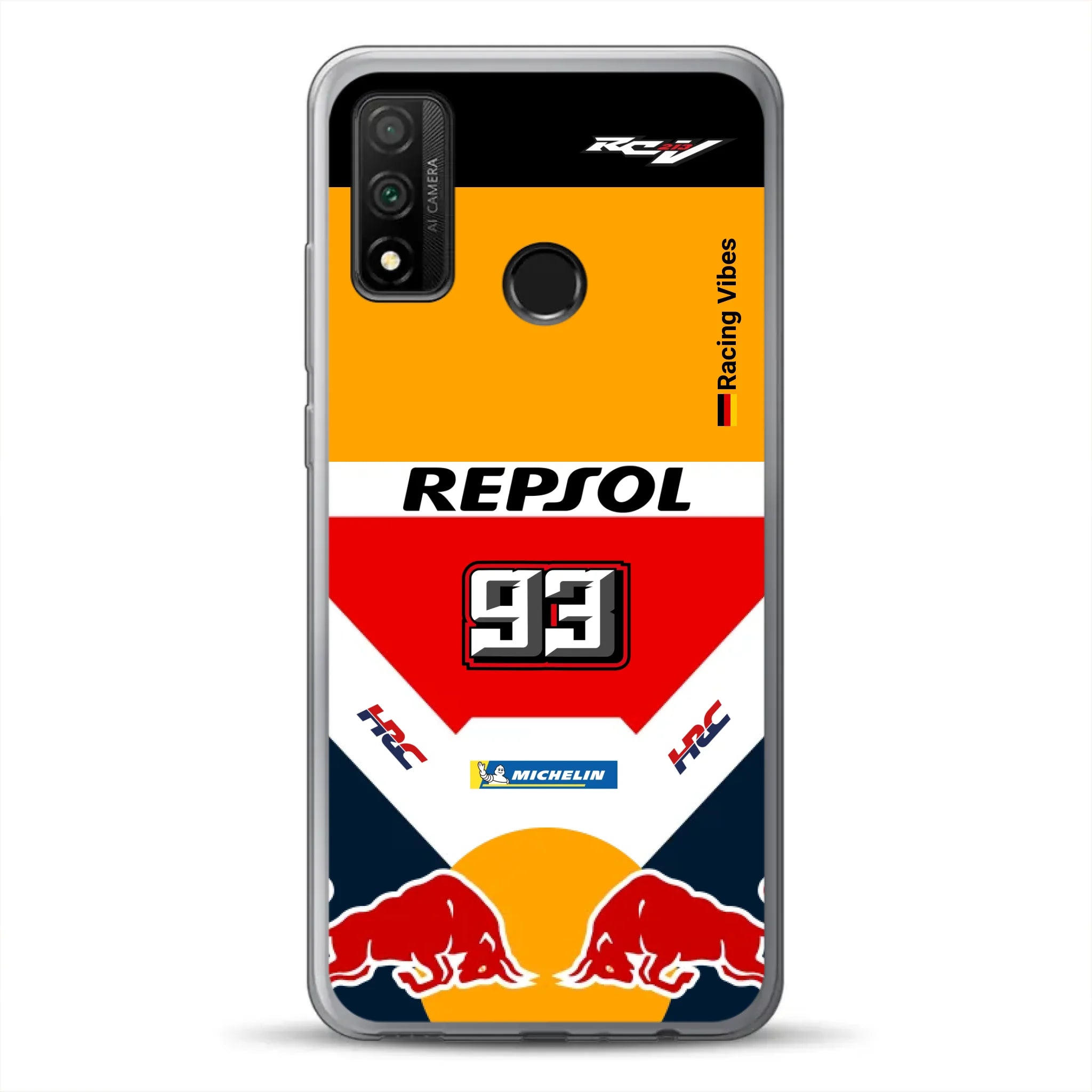 RC213V MotoGP Marc Márquez 2019 Champion Livery - Custodia per cellulare personalizzata per Huawei