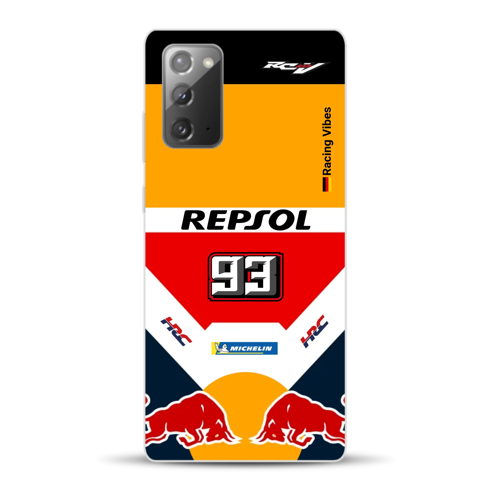 RC213V MotoGP Marc Márquez 2019 Champion Livery - Custodia per cellulare personalizzata per Samsung