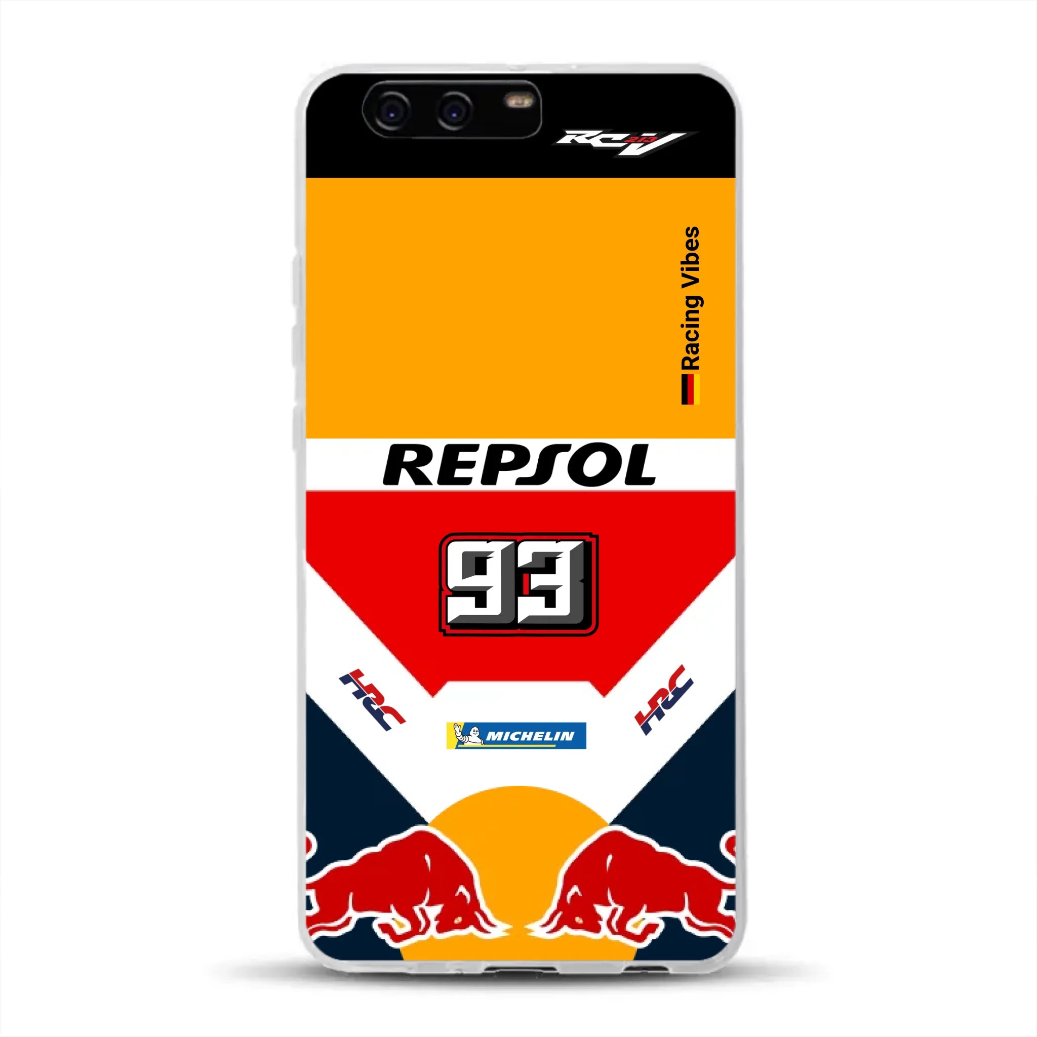 RC213V MotoGP Marc Márquez 2019 Champion Livery - Custodia per cellulare personalizzata per Huawei