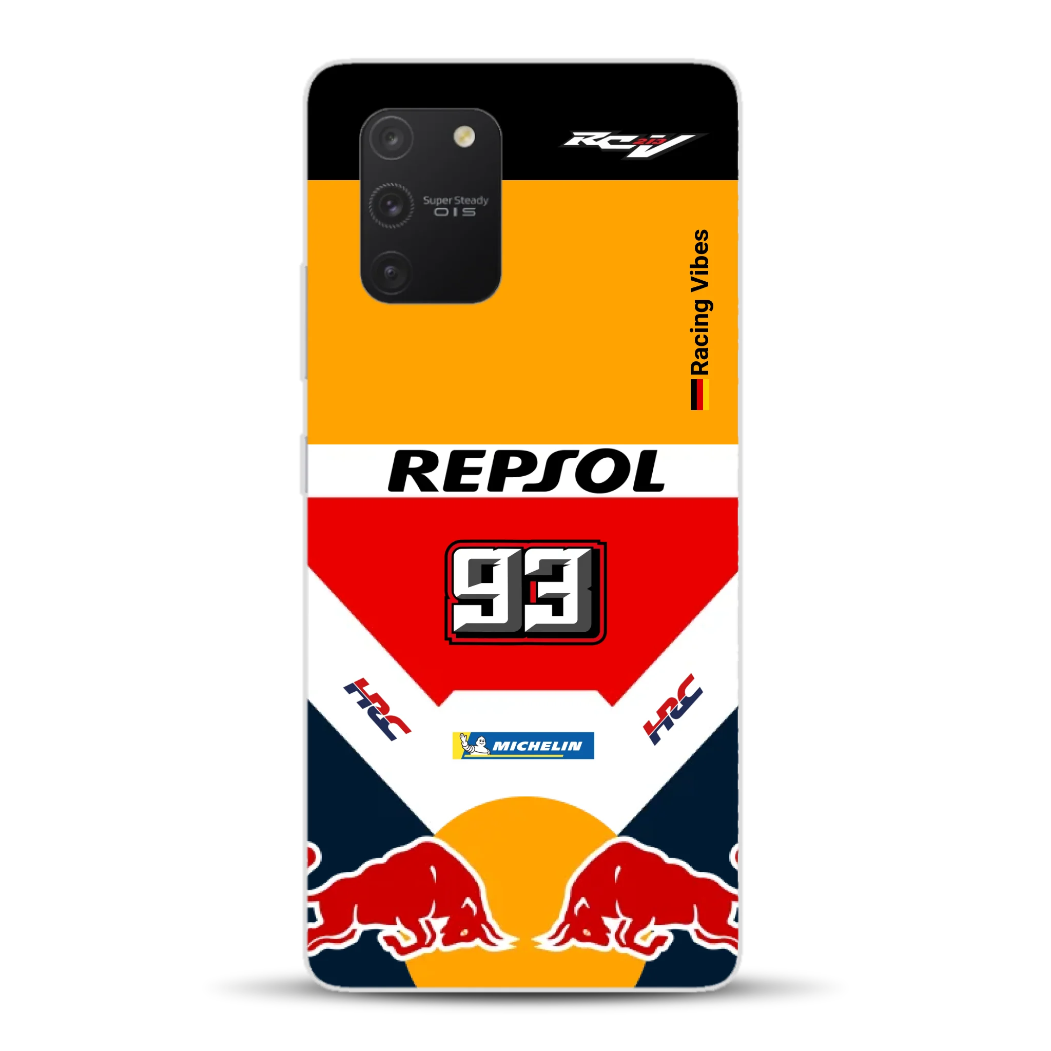RC213V MotoGP Marc Márquez 2019 Champion Livery - Custodia per cellulare personalizzata per Samsung
