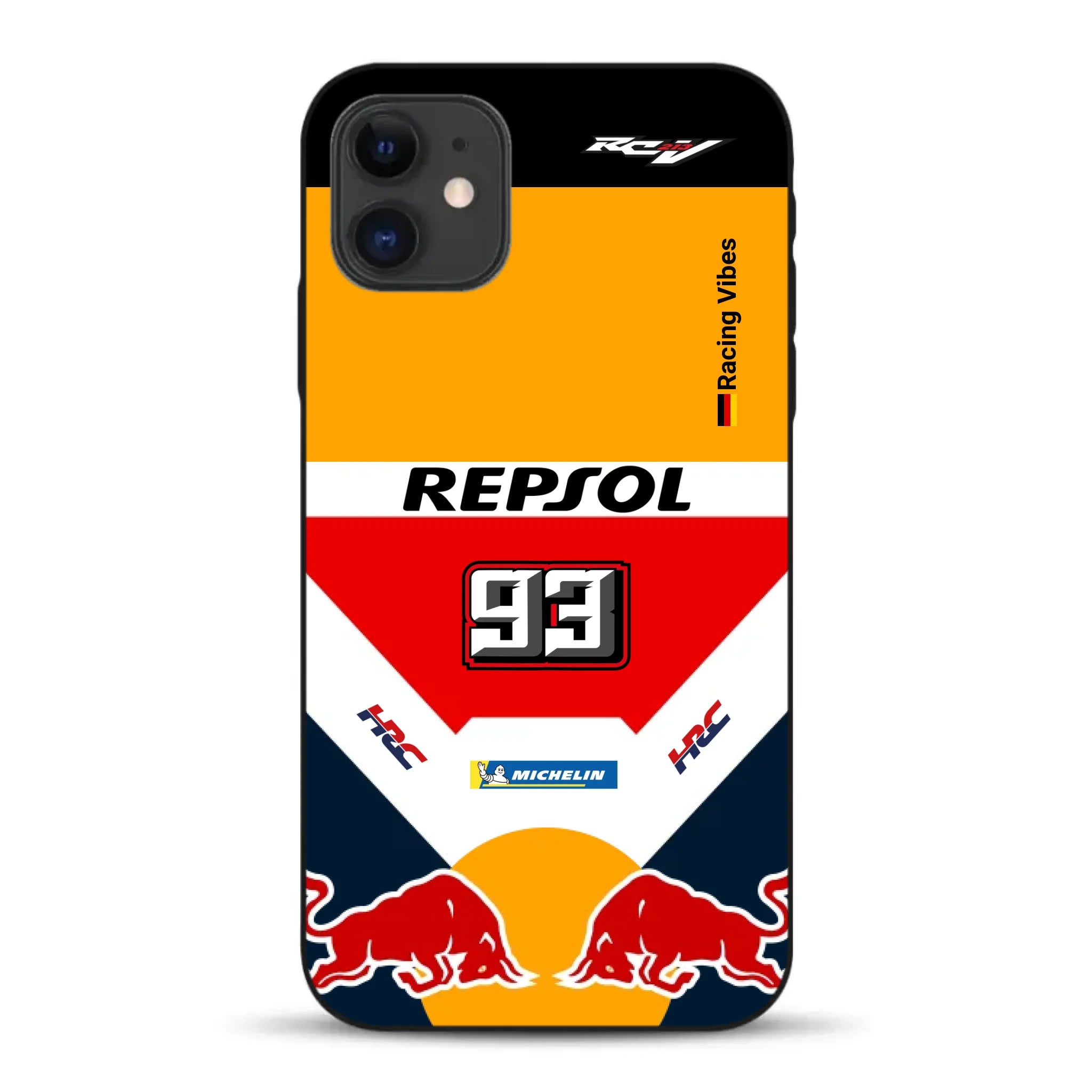 RC213V MotoGP Marc Márquez 2019 Champion Livery - Individuelle Handyhülle für iPhone