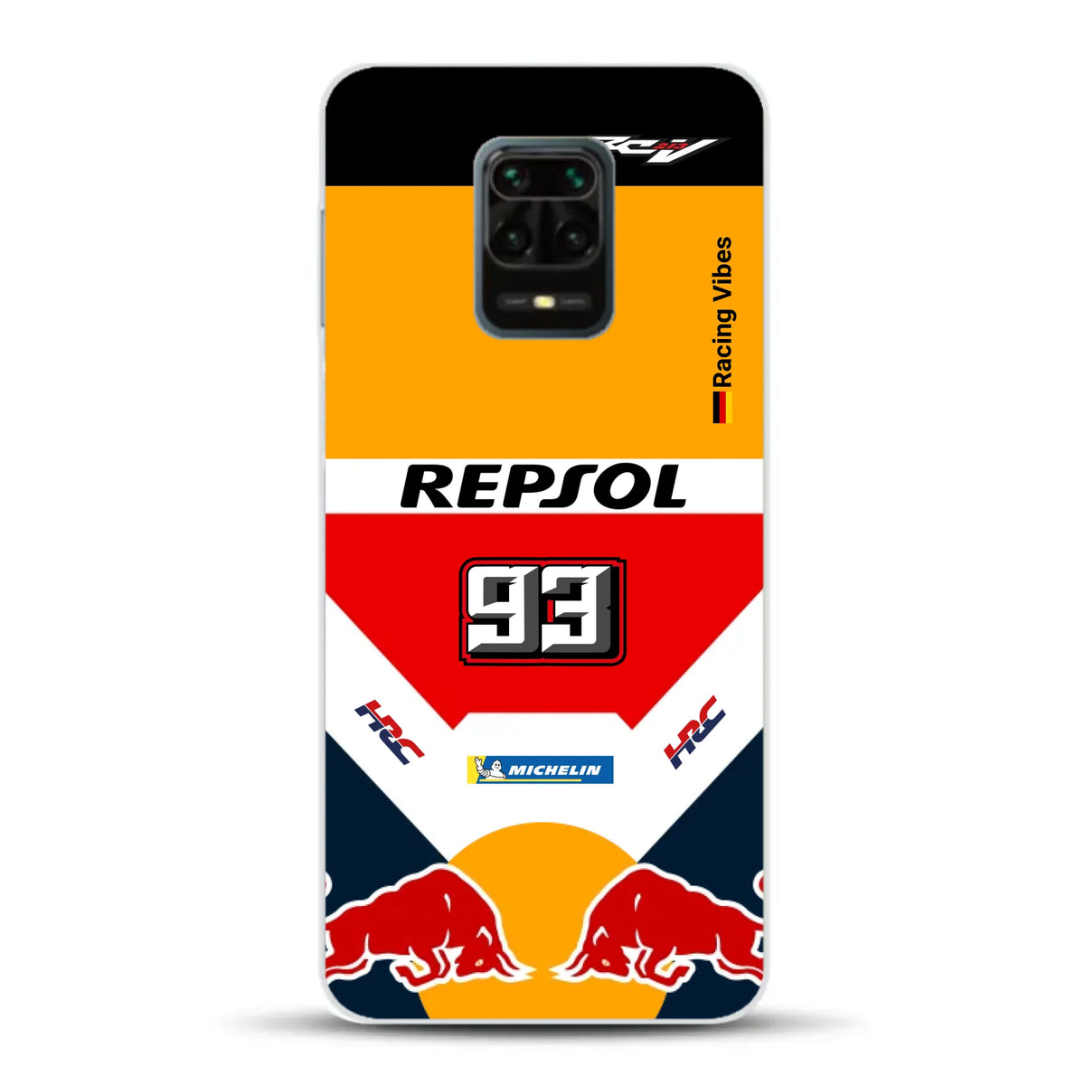 RC213V MotoGP Marc Márquez 2019 Champion Livery - Custodia per cellulare personalizzata per Xiaomi