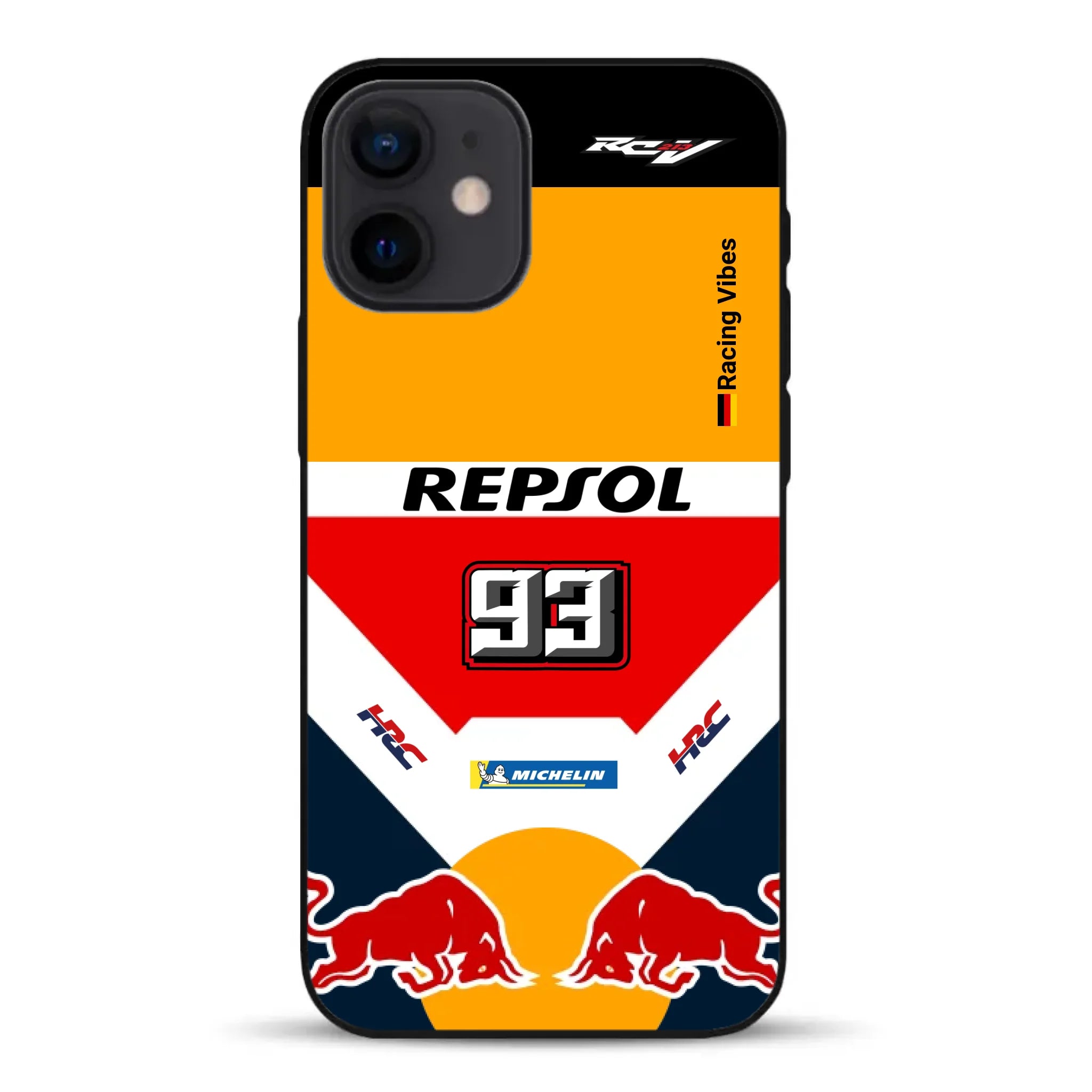 RC213V MotoGP Marc Márquez 2019 Champion Livery - Individuelle Handyhülle für iPhone
