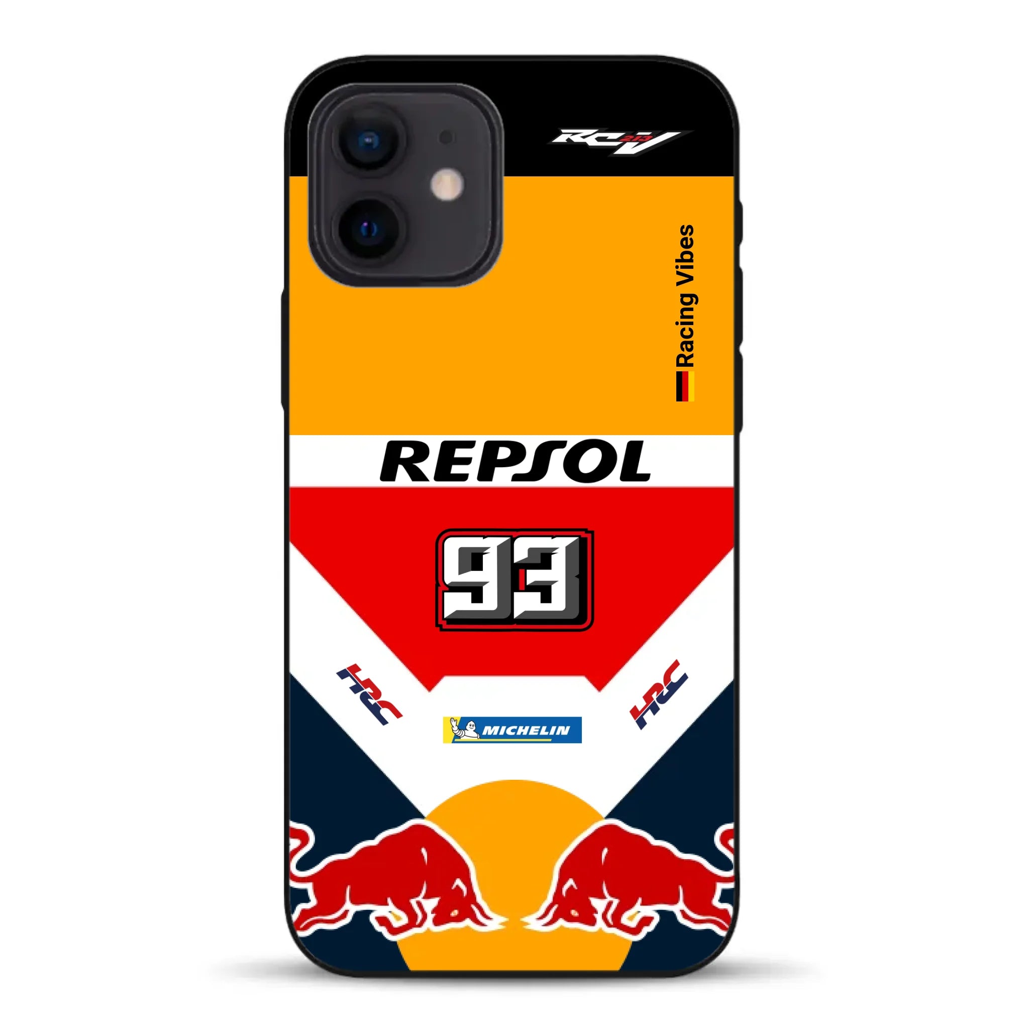 RC213V MotoGP Marc Márquez 2019 Champion Livery - Individuelle Handyhülle für iPhone