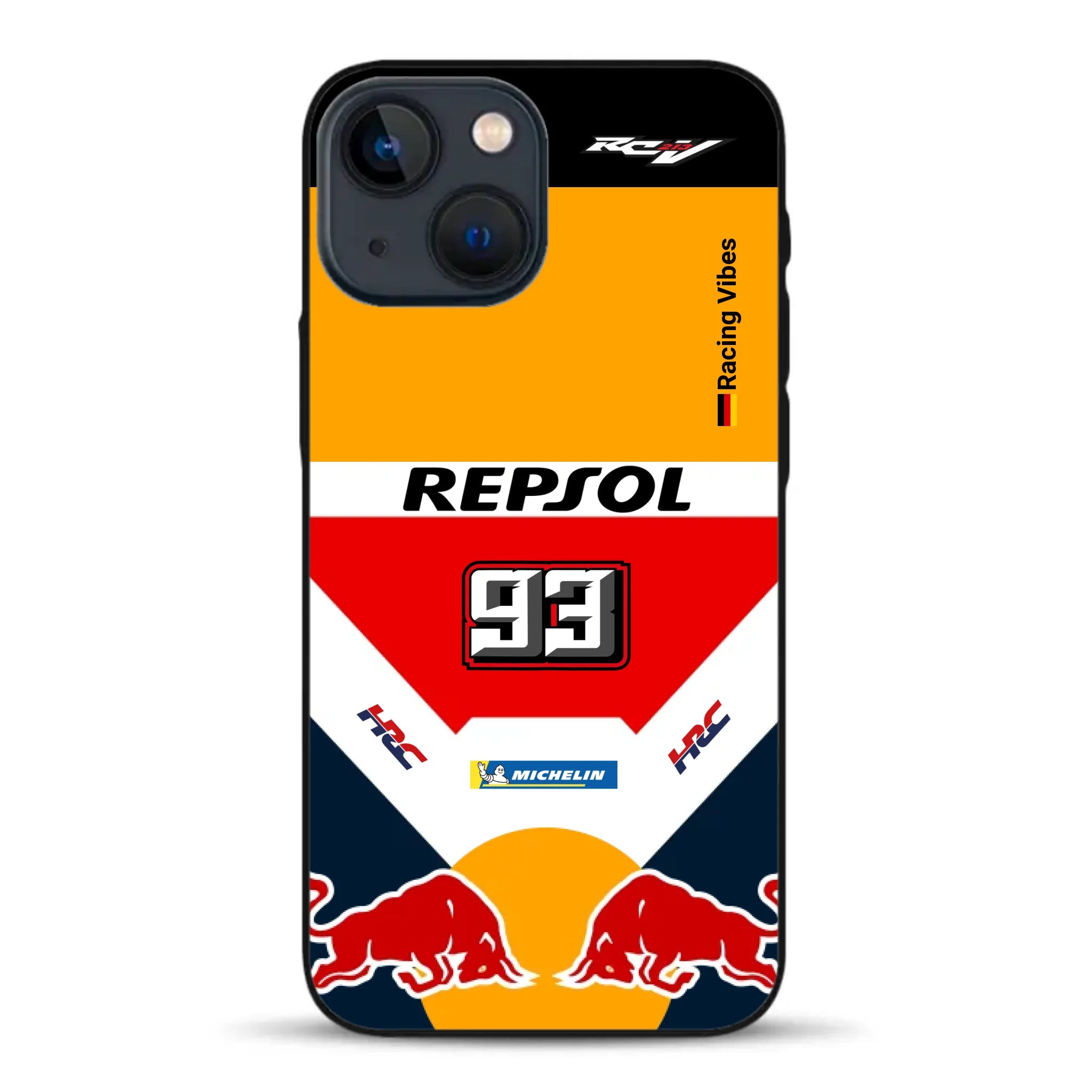 RC213V MotoGP Marc Márquez 2019 Champion Livery - Individuelle Handyhülle für iPhone