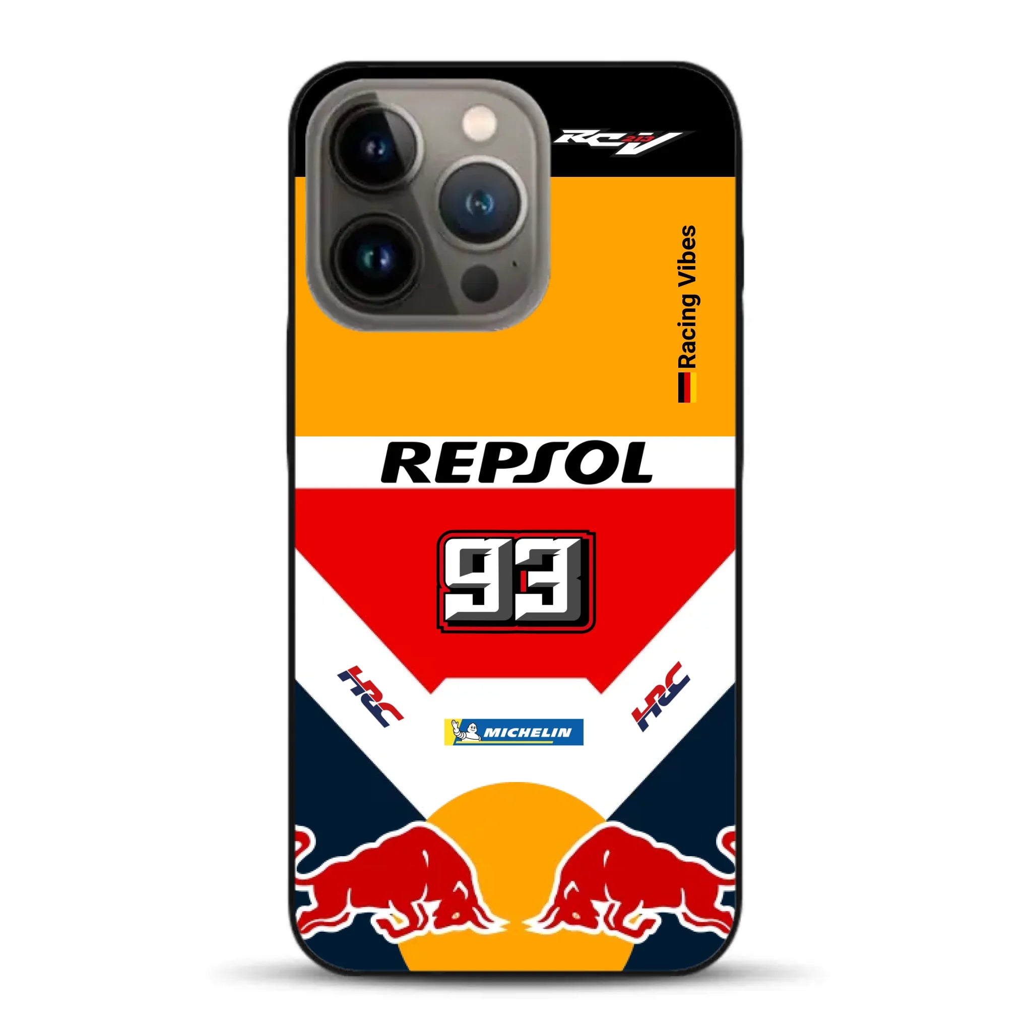 RC213V MotoGP Marc Márquez 2019 Champion Livery - Individuelle Handyhülle für iPhone