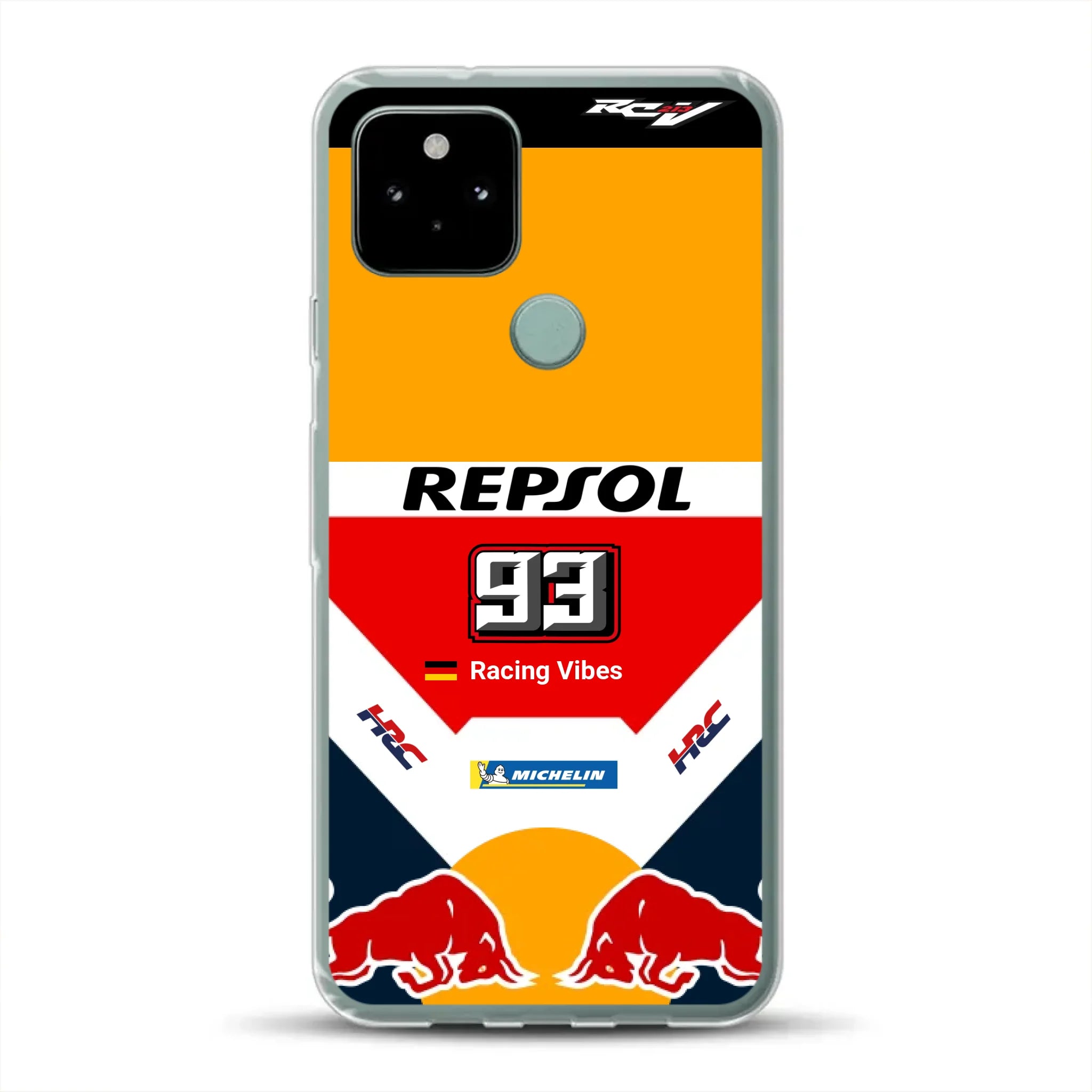 RC213V MotoGP Marc Márquez 2019 Champion Livery - Individuelle Handyhülle für Google