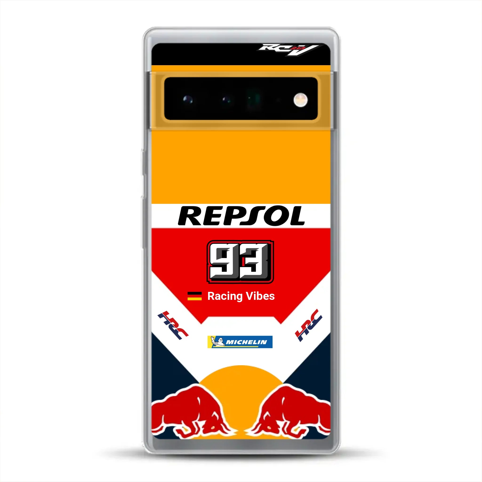 RC213V MotoGP Marc Márquez 2019 Champion Livery - Custodia per cellulare personalizzata per Google