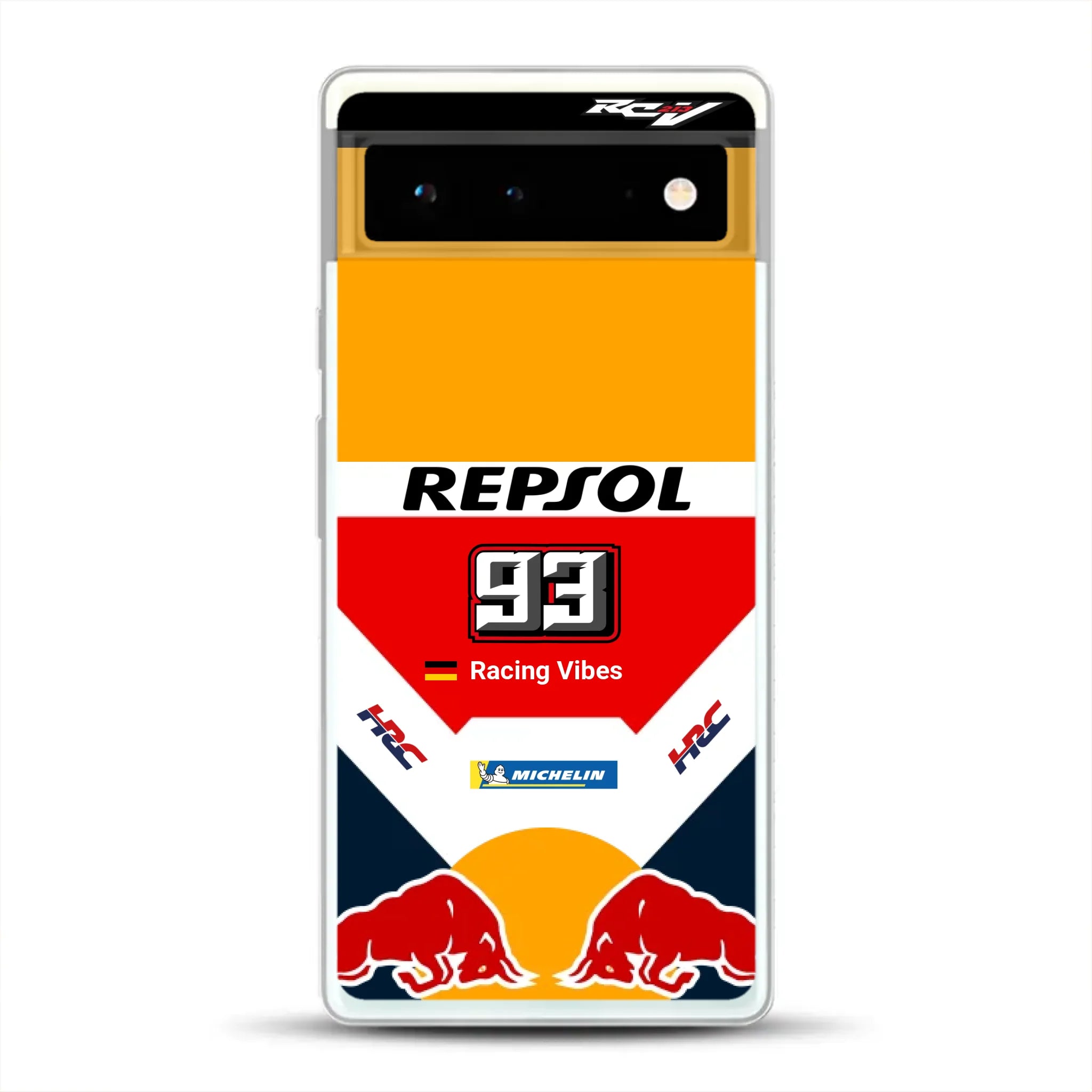 RC213V MotoGP Marc Márquez 2019 Champion Livery - Custodia per cellulare personalizzata per Google