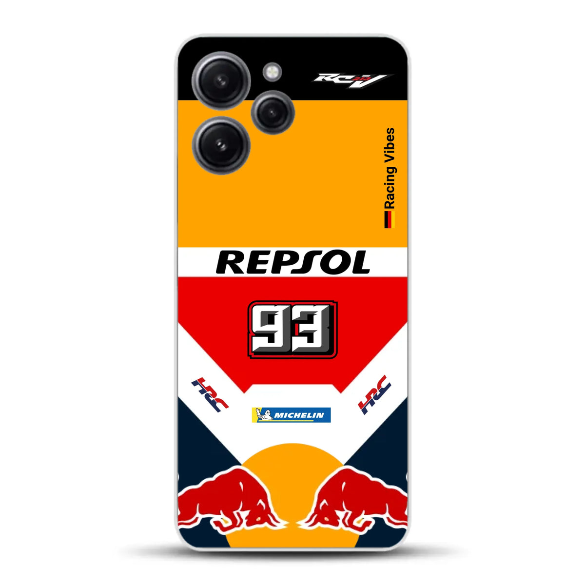 RC213V MotoGP Marc Márquez 2019 Champion Livery - Custodia per cellulare personalizzata per Xiaomi
