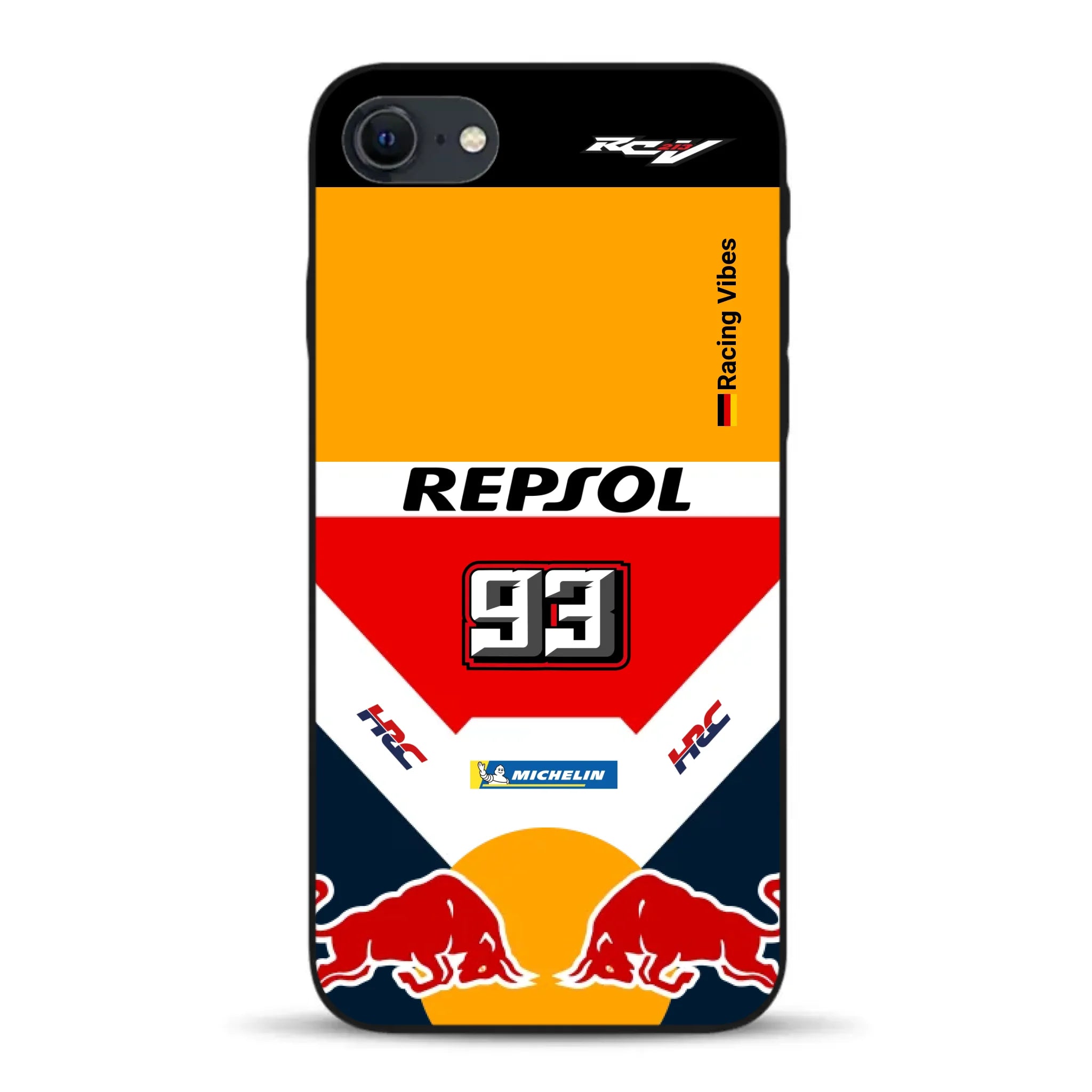 RC213V MotoGP Marc Márquez 2019 Champion Livery - Custom phone case for iPhone