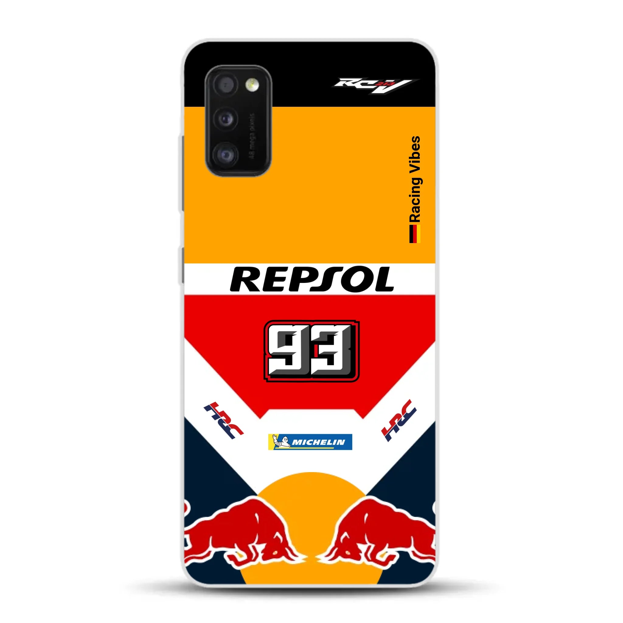 RC213V MotoGP Marc Márquez 2019 Champion Livery - Custodia per cellulare personalizzata per Samsung