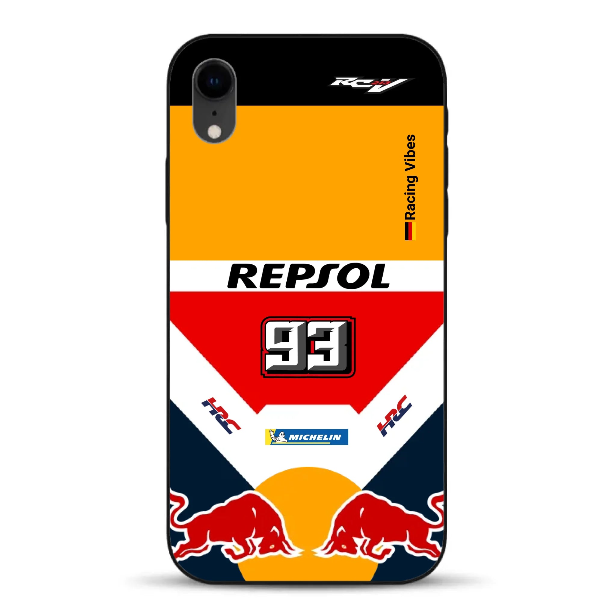 RC213V MotoGP Marc Márquez 2019 Champion Livery - Custom phone case for iPhone