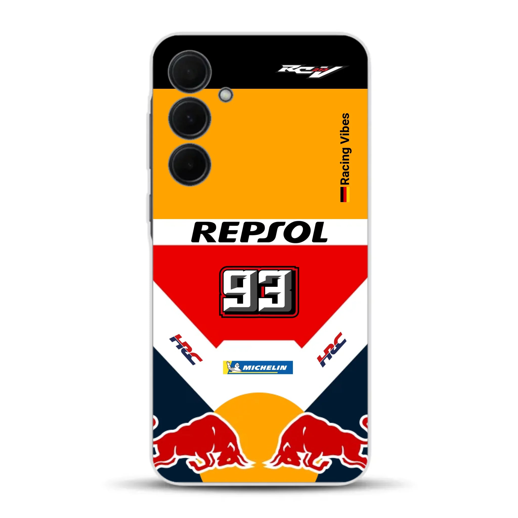 RC213V MotoGP Marc Márquez 2019 Champion Livery - Custodia per cellulare personalizzata per Samsung