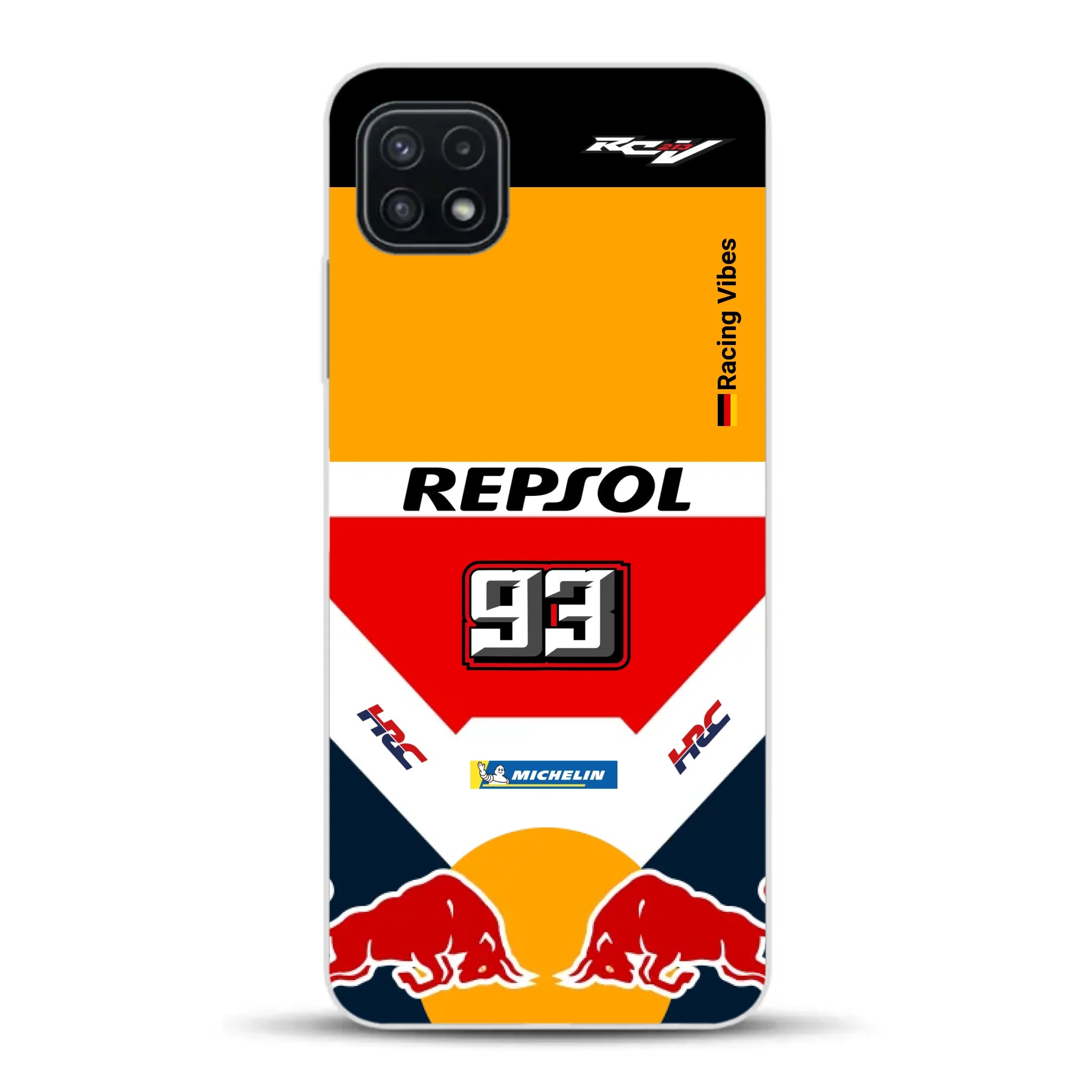 RC213V MotoGP Marc Márquez 2019 Champion Livery - Custodia per cellulare personalizzata per Samsung