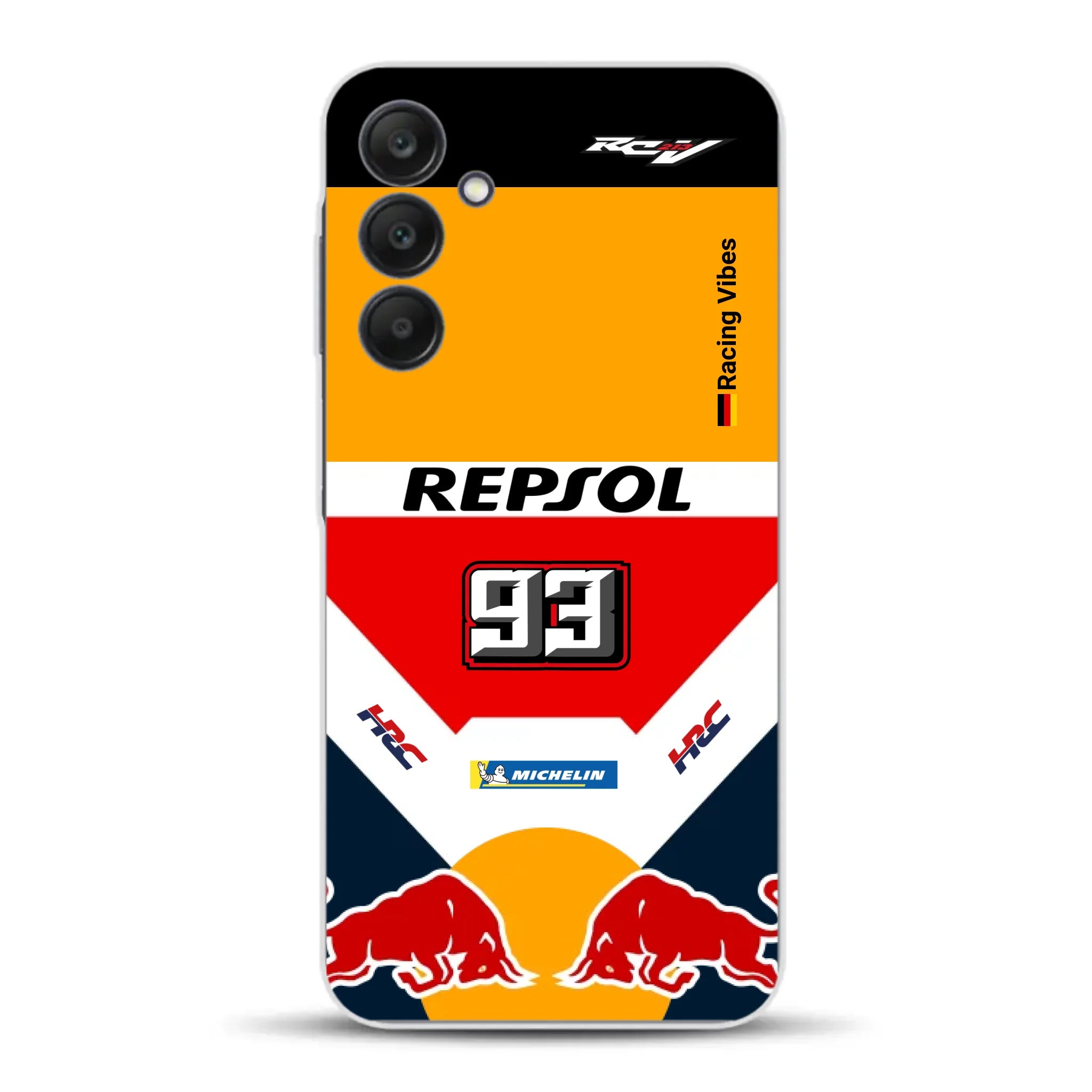 RC213V MotoGP Marc Márquez 2019 Champion Livery - Custodia per cellulare personalizzata per Samsung
