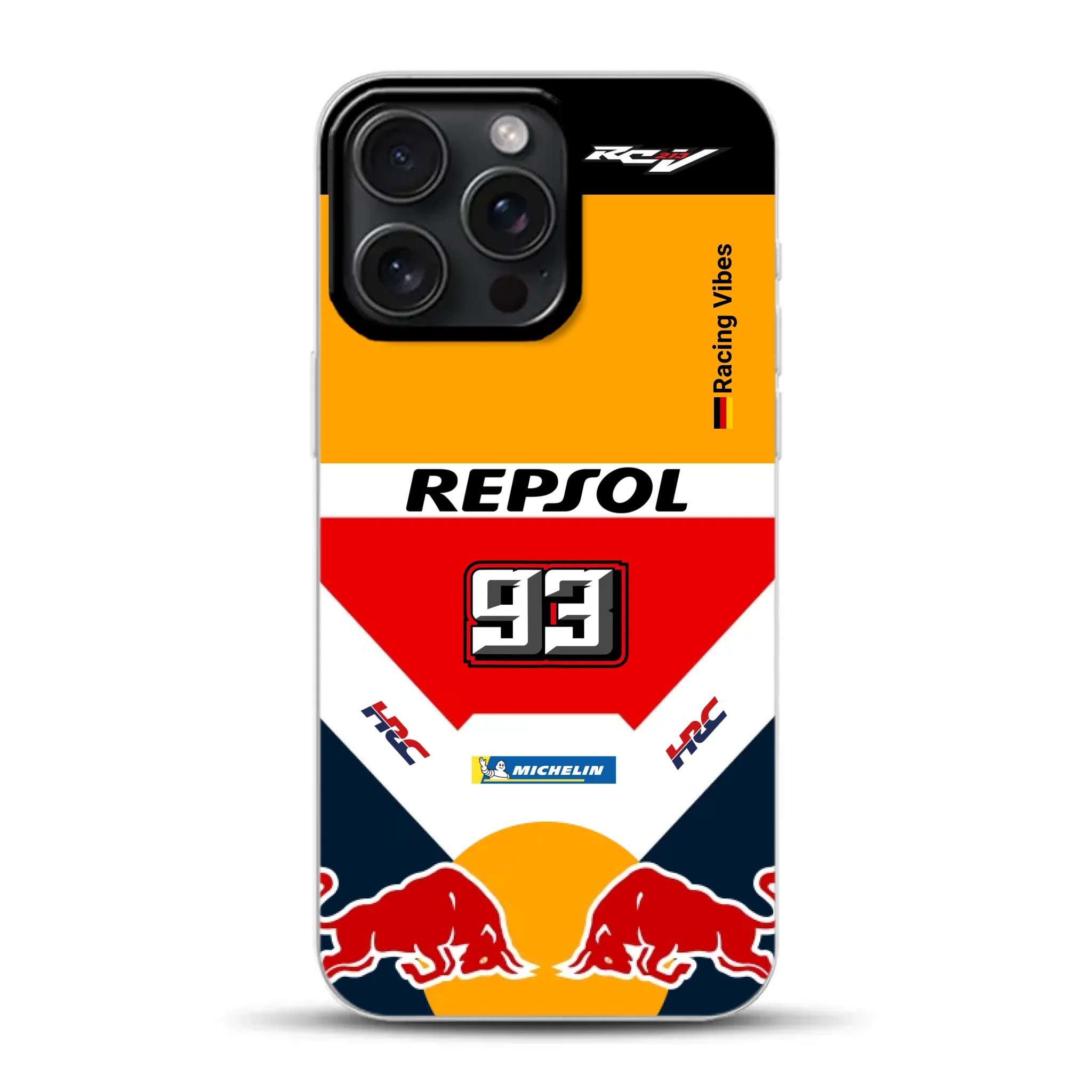 RC213V MotoGP Marc Márquez 2019 Champion Livery - Individuelle Handyhülle für iPhone