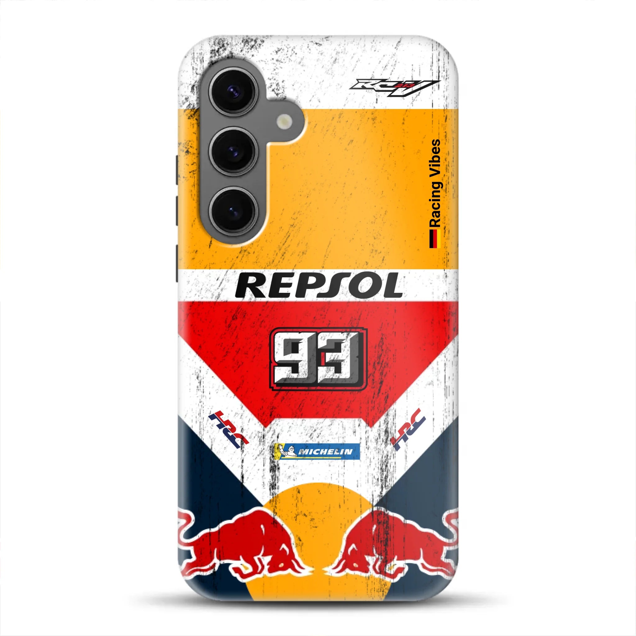 RC213V MotoGP Marc Márquez 2019 Champion Livery – Personnalisé Premium Case pour Samsung