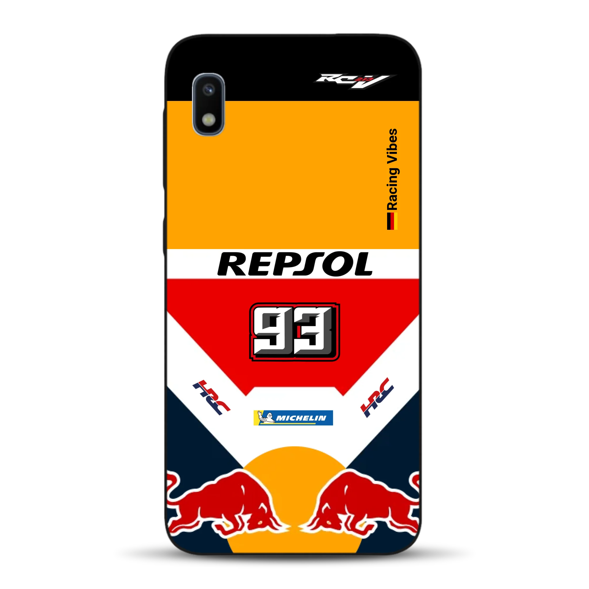 RC213V MotoGP Marc Márquez 2019 Champion Livery - Custodia per cellulare personalizzata per Samsung