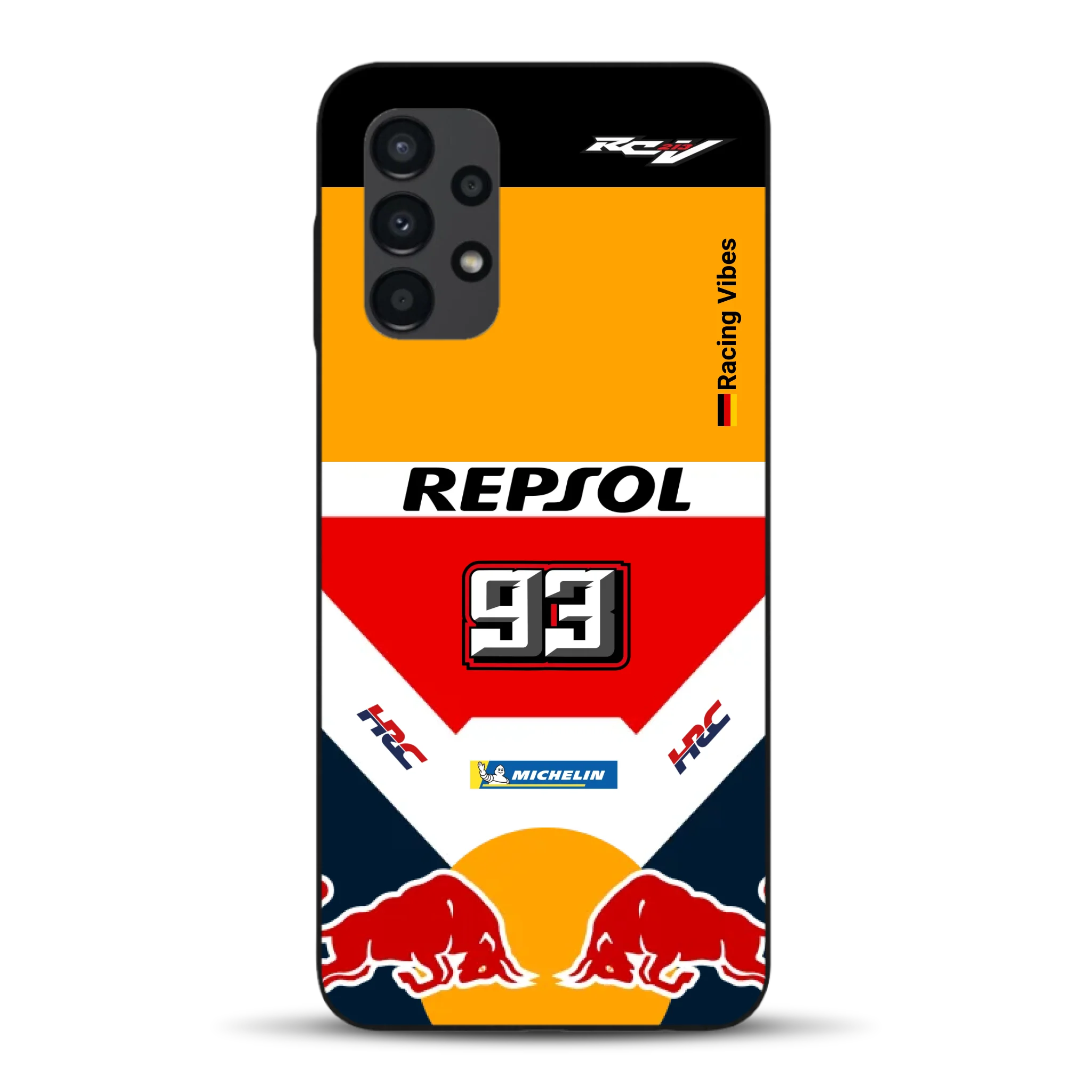 RC213V MotoGP Marc Márquez 2019 Champion Livery - Custodia per cellulare personalizzata per Samsung
