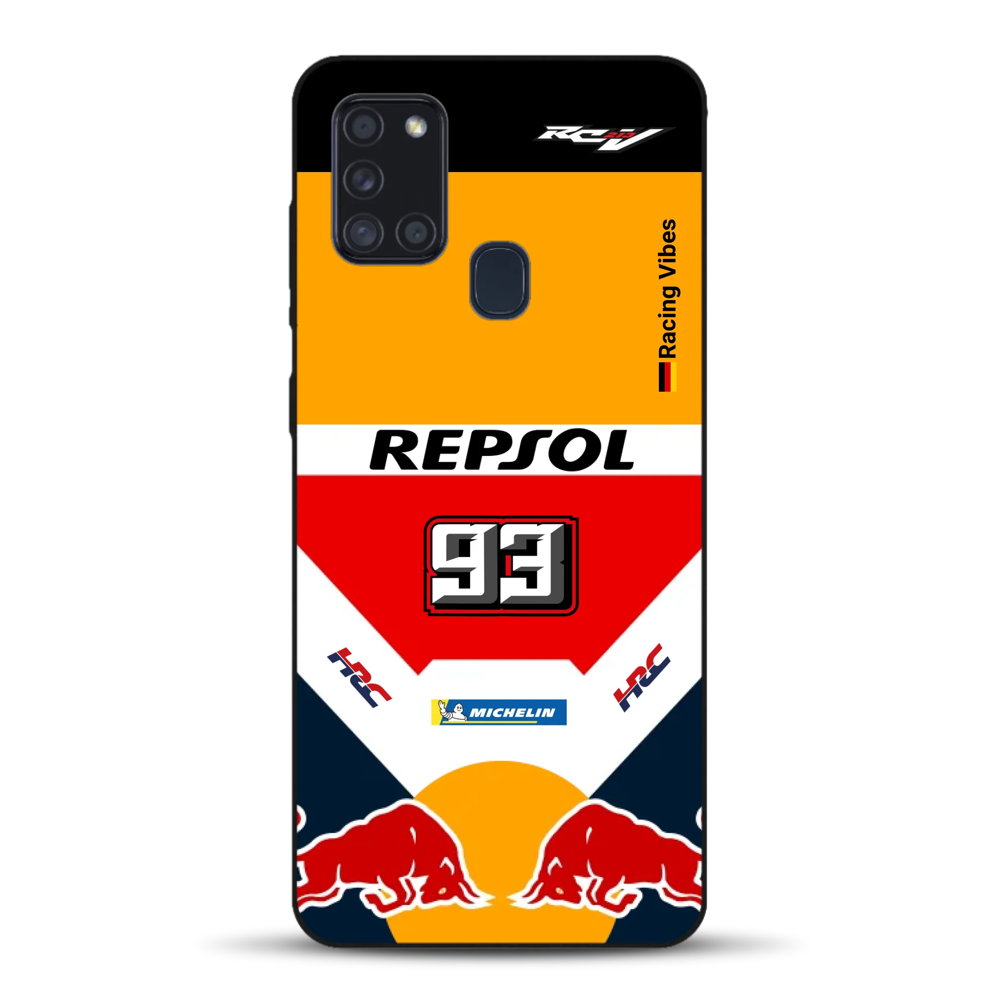 RC213V MotoGP Marc Márquez 2019 Champion Livery - Custodia per cellulare personalizzata per Samsung