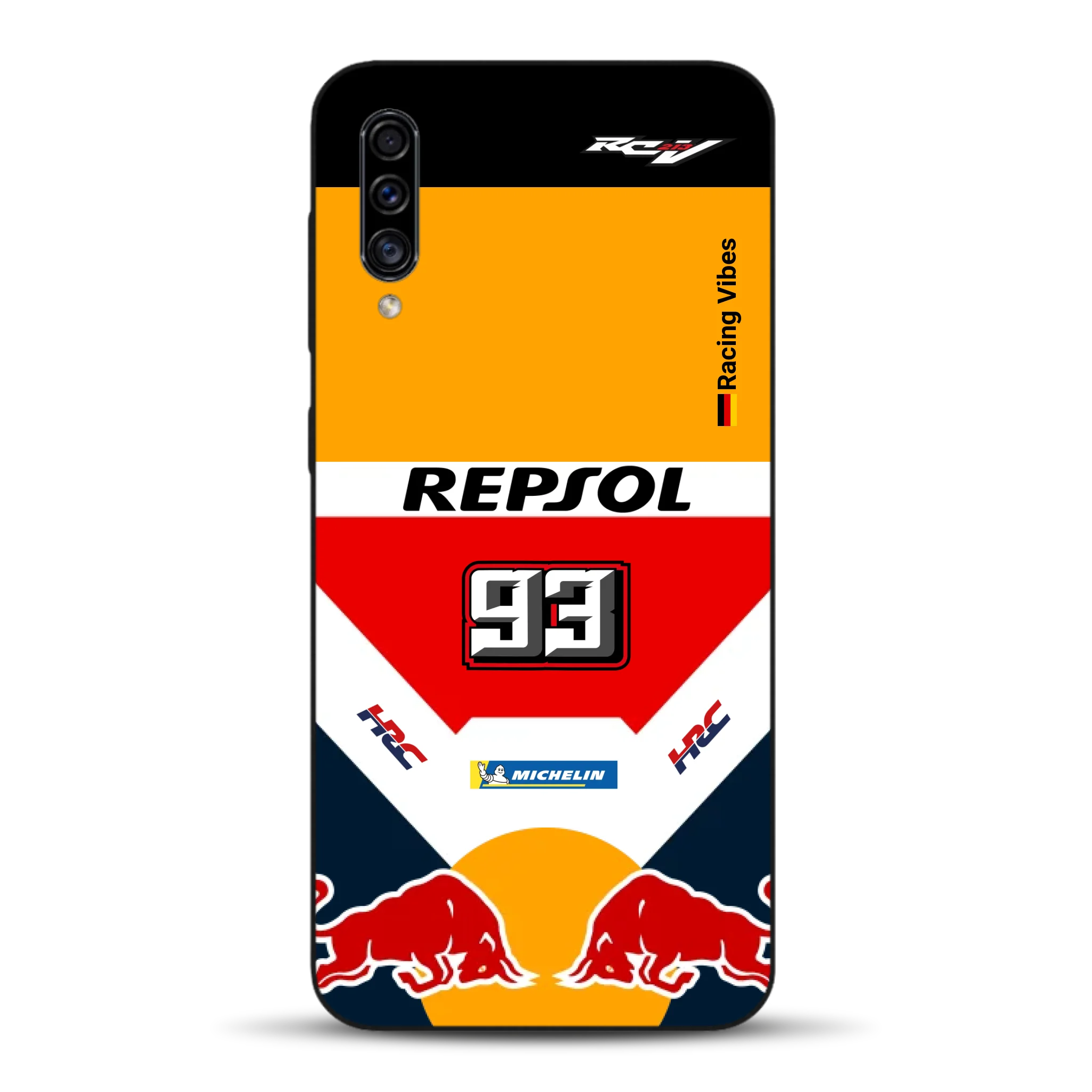 RC213V MotoGP Marc Márquez 2019 Champion Livery - Custodia per cellulare personalizzata per Samsung