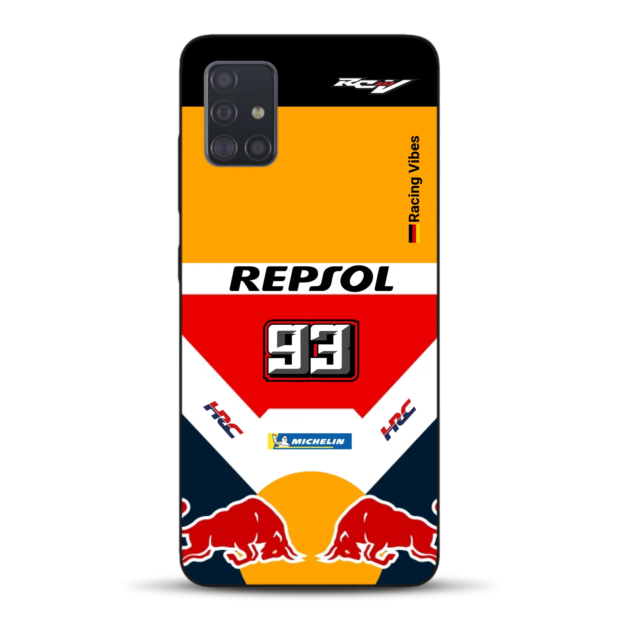 RC213V MotoGP Marc Márquez 2019 Champion Livery - Custodia per cellulare personalizzata per Samsung