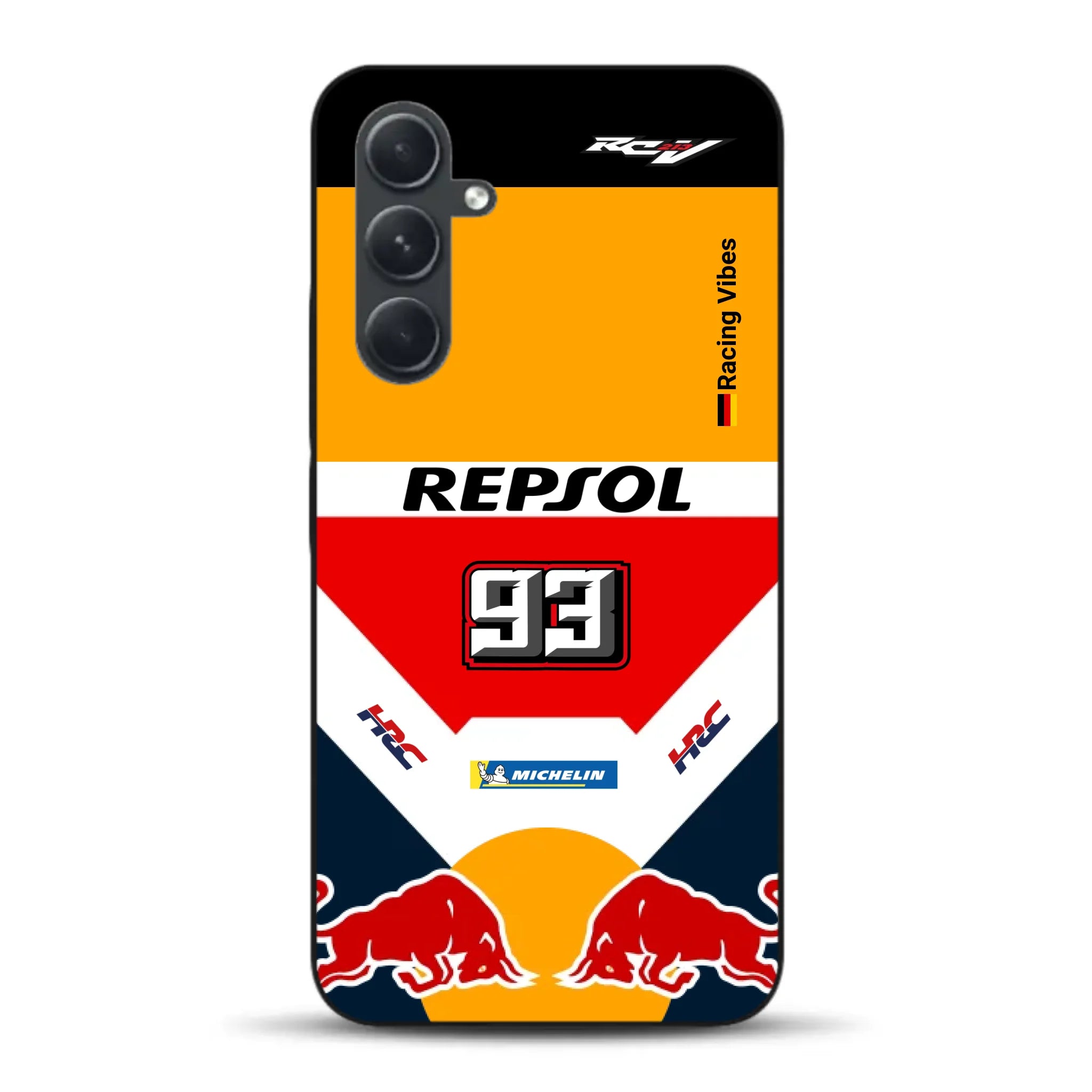 RC213V MotoGP Marc Márquez 2019 Champion Livery - Custodia per cellulare personalizzata per Samsung