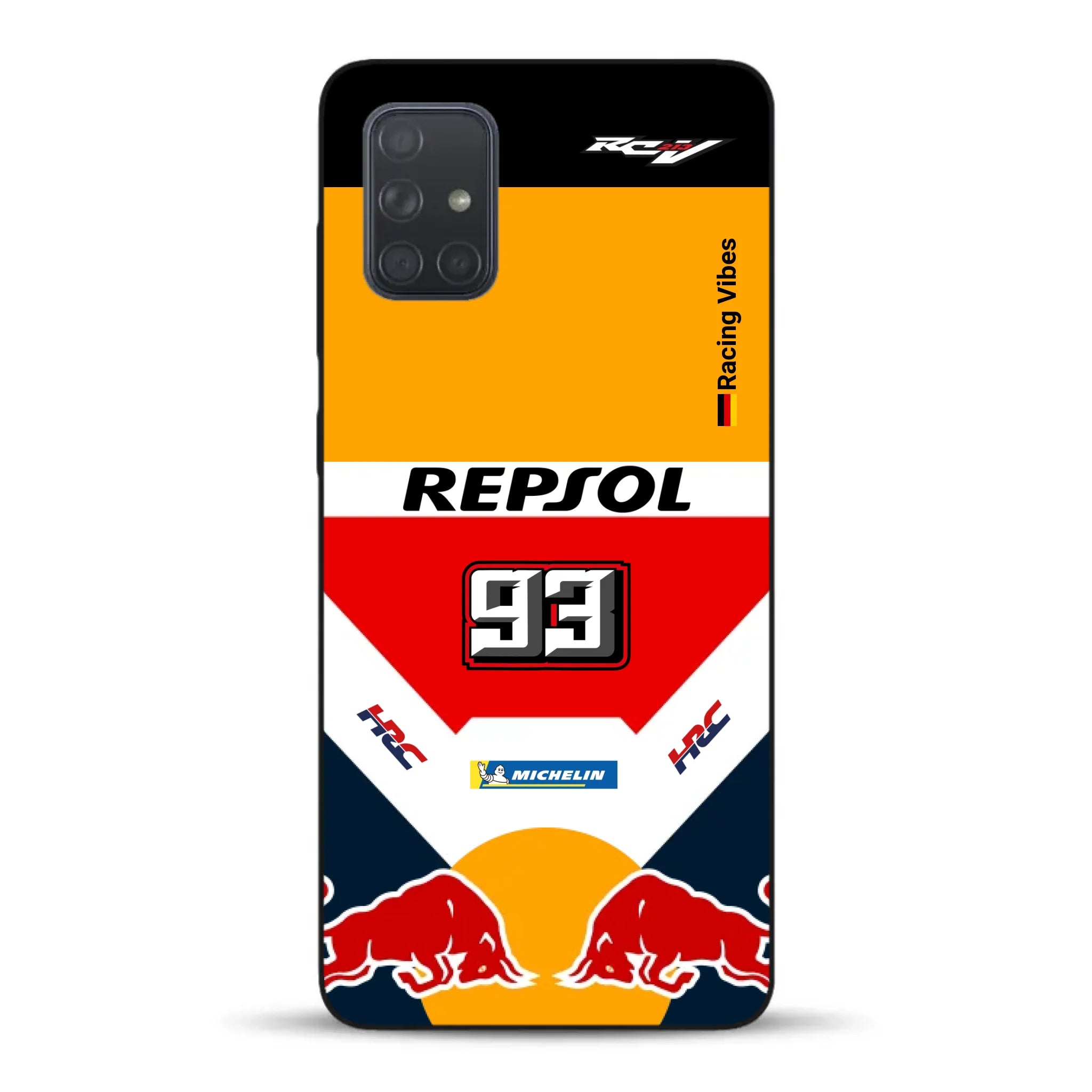 RC213V MotoGP Marc Márquez 2019 Champion Livery - Custodia per cellulare personalizzata per Samsung