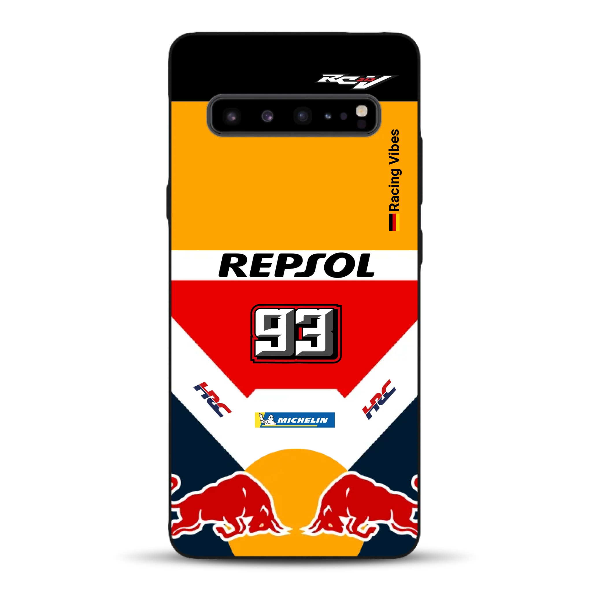 RC213V MotoGP Marc Márquez 2019 Champion Livery - Custodia per cellulare personalizzata per Samsung