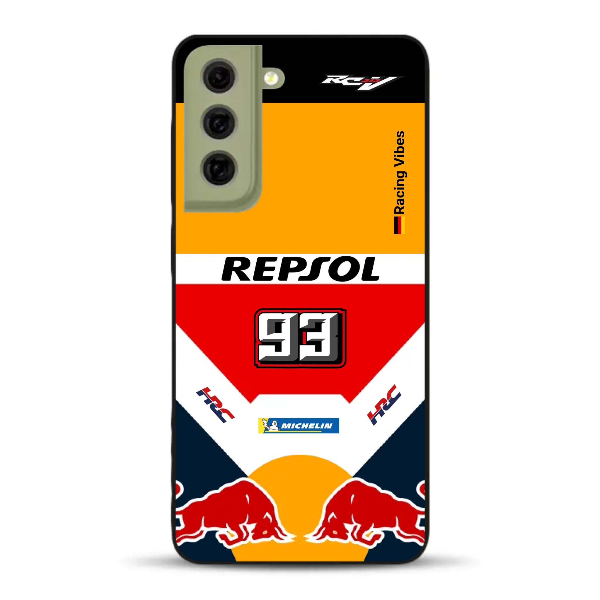 RC213V MotoGP Marc Márquez 2019 Champion Livery - Custodia per cellulare personalizzata per Samsung