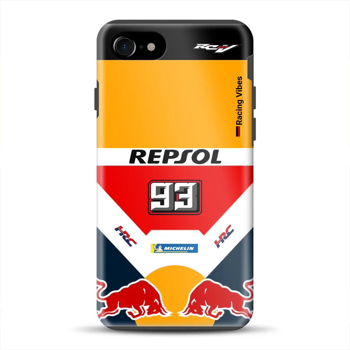 RC213V MotoGP Marc Márquez 2019 Champion Livery – Custom Premium Case for iPhone