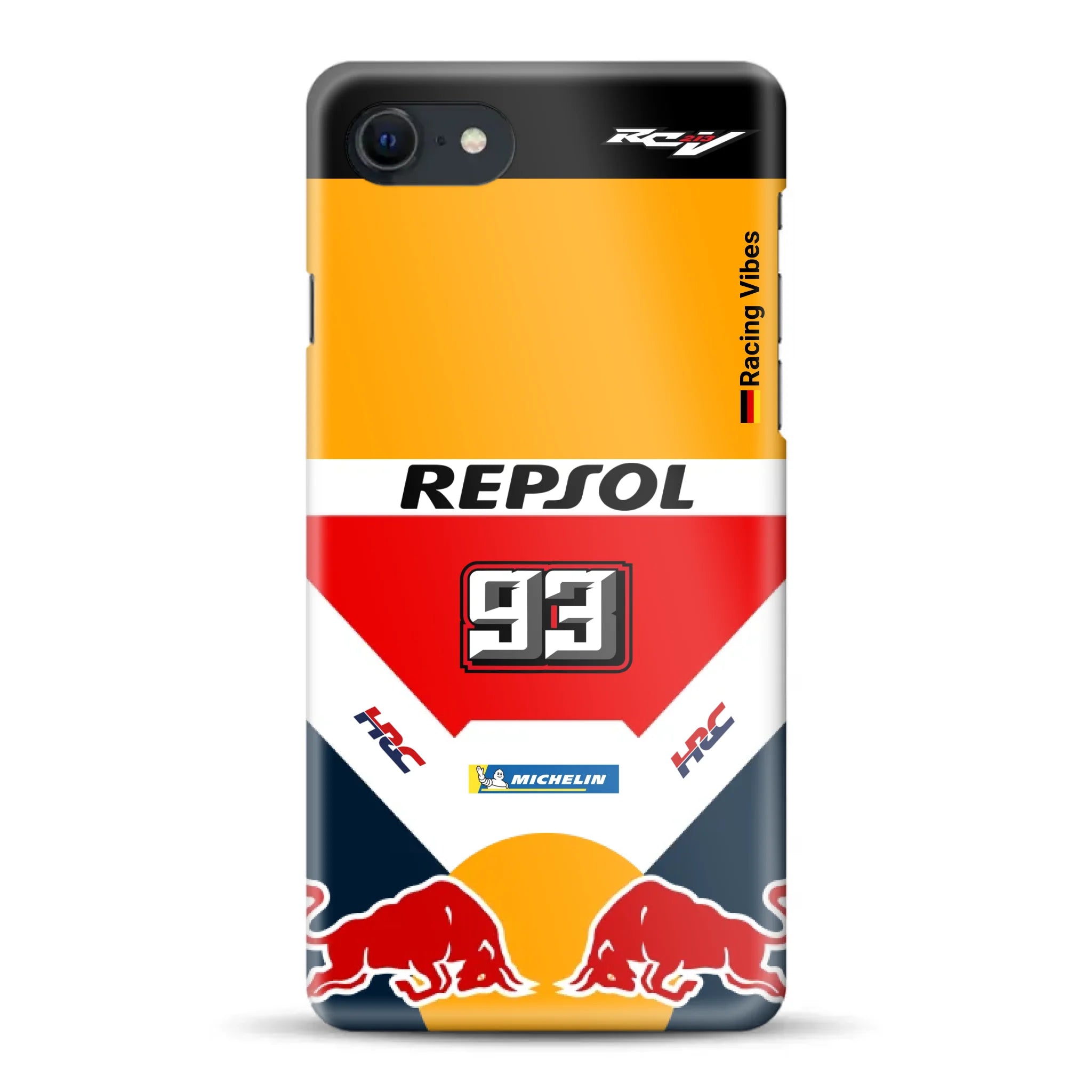 RC213V MotoGP Marc Márquez 2019 Champion Livery - Custodia rigida per iPhone