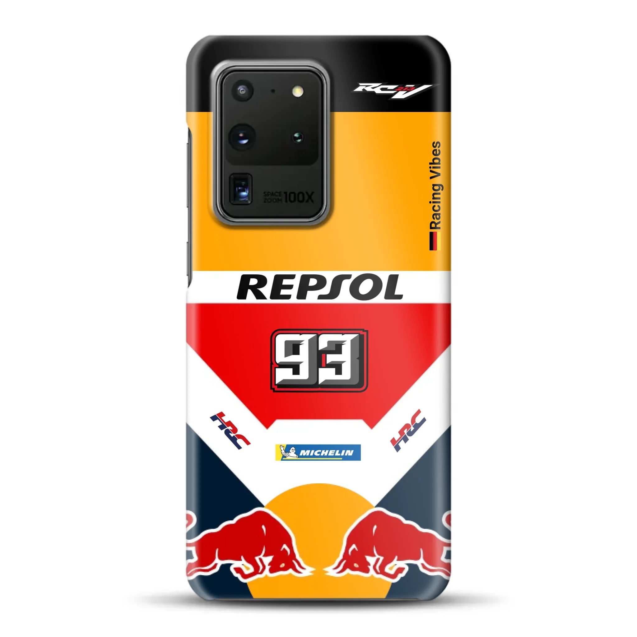 RC213V MotoGP Marc Márquez 2019 Champion Livery - Hard case pour Samsung