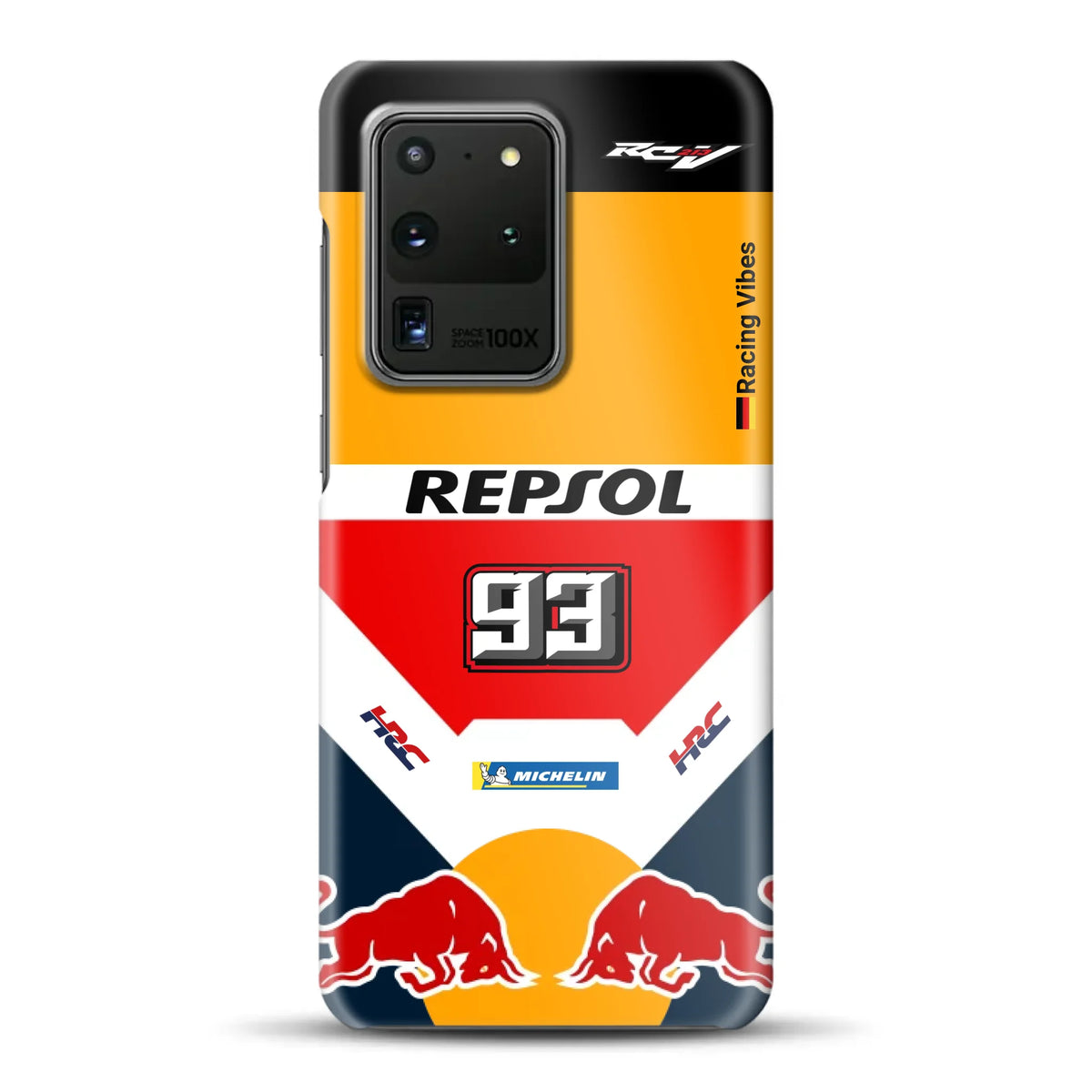 RC213V MotoGP Marc Márquez 2019 Champion Livery - Individuelle Hardcase Hülle für Samsung