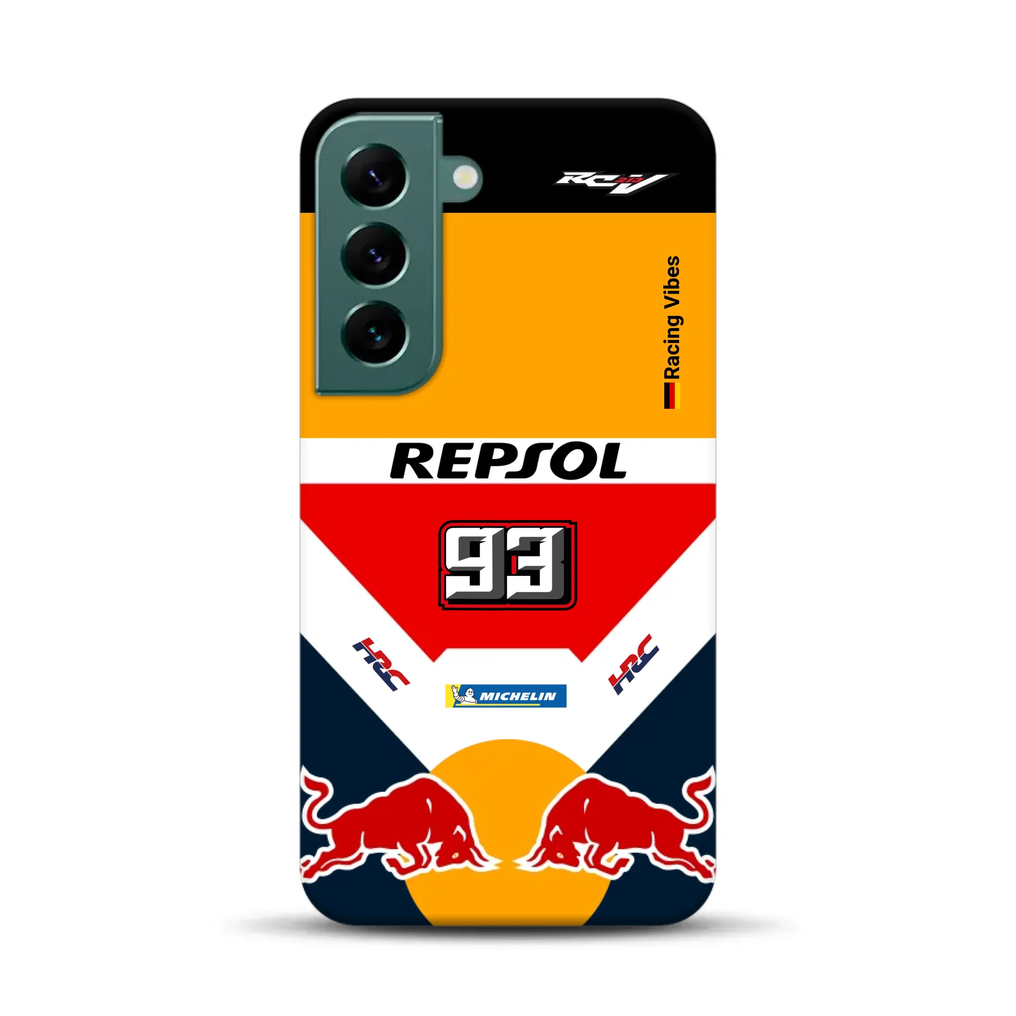 RC213V MotoGP Marc Márquez 2019 Champion Livery - Individuelle Premium Hülle für Samsung