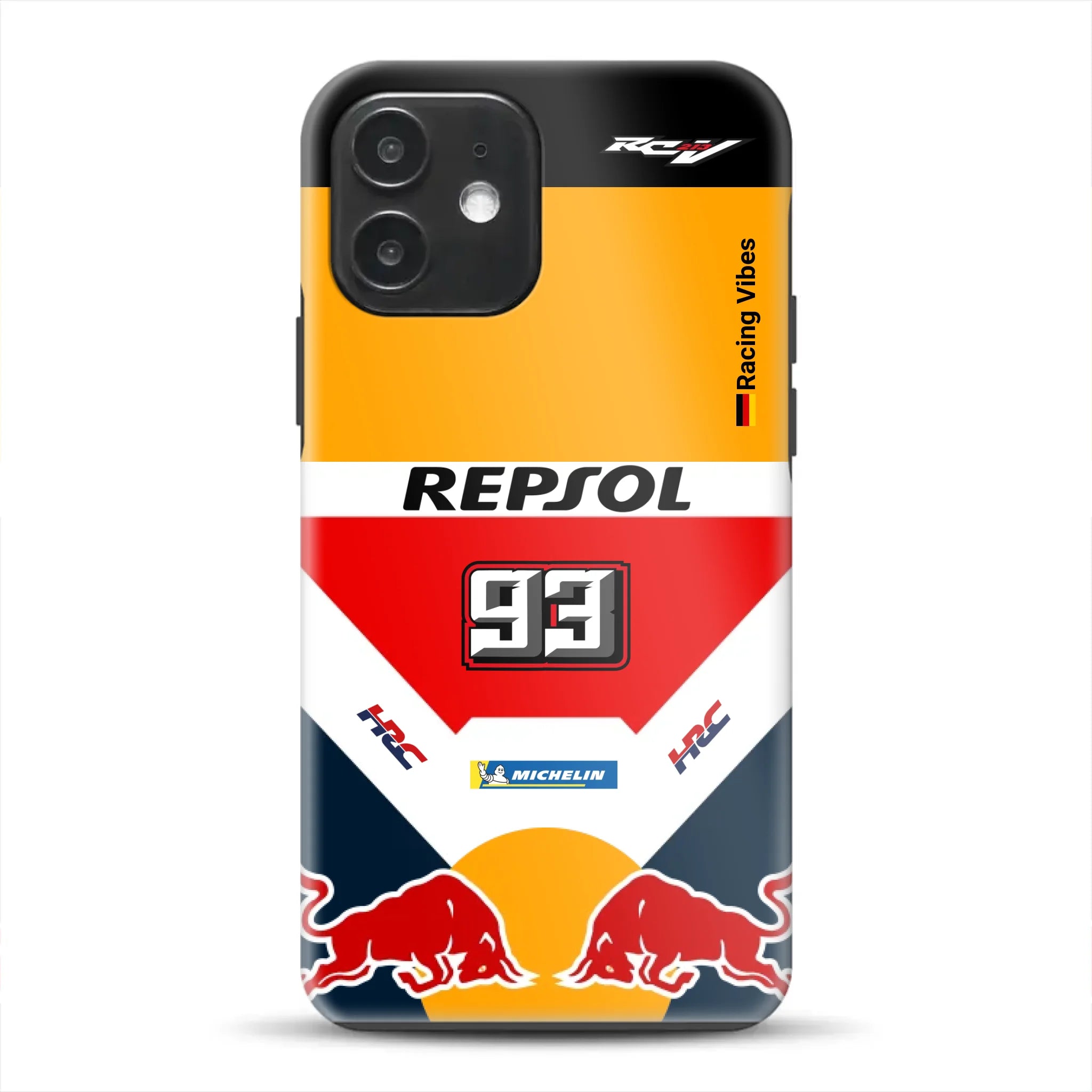 RC213V MotoGP Marc Márquez 2019 Champion Livery – Personnalisé Premium Case pour iPhone