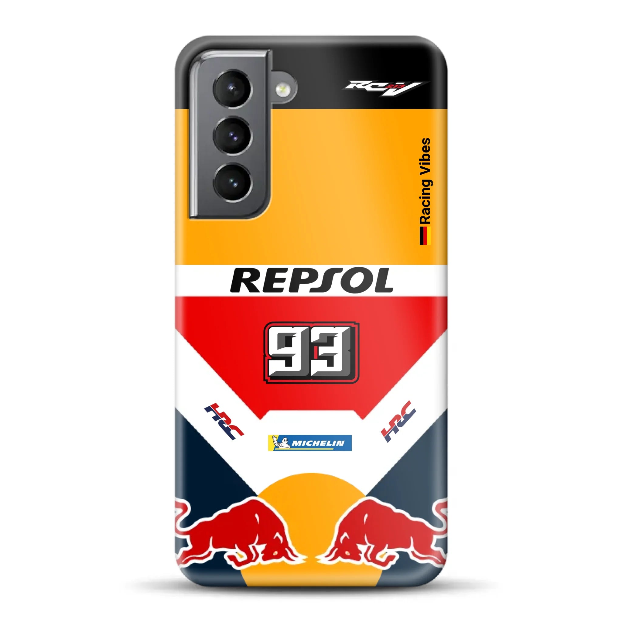 RC213V MotoGP Marc Márquez 2019 Champion Livery - Hard case pour Samsung