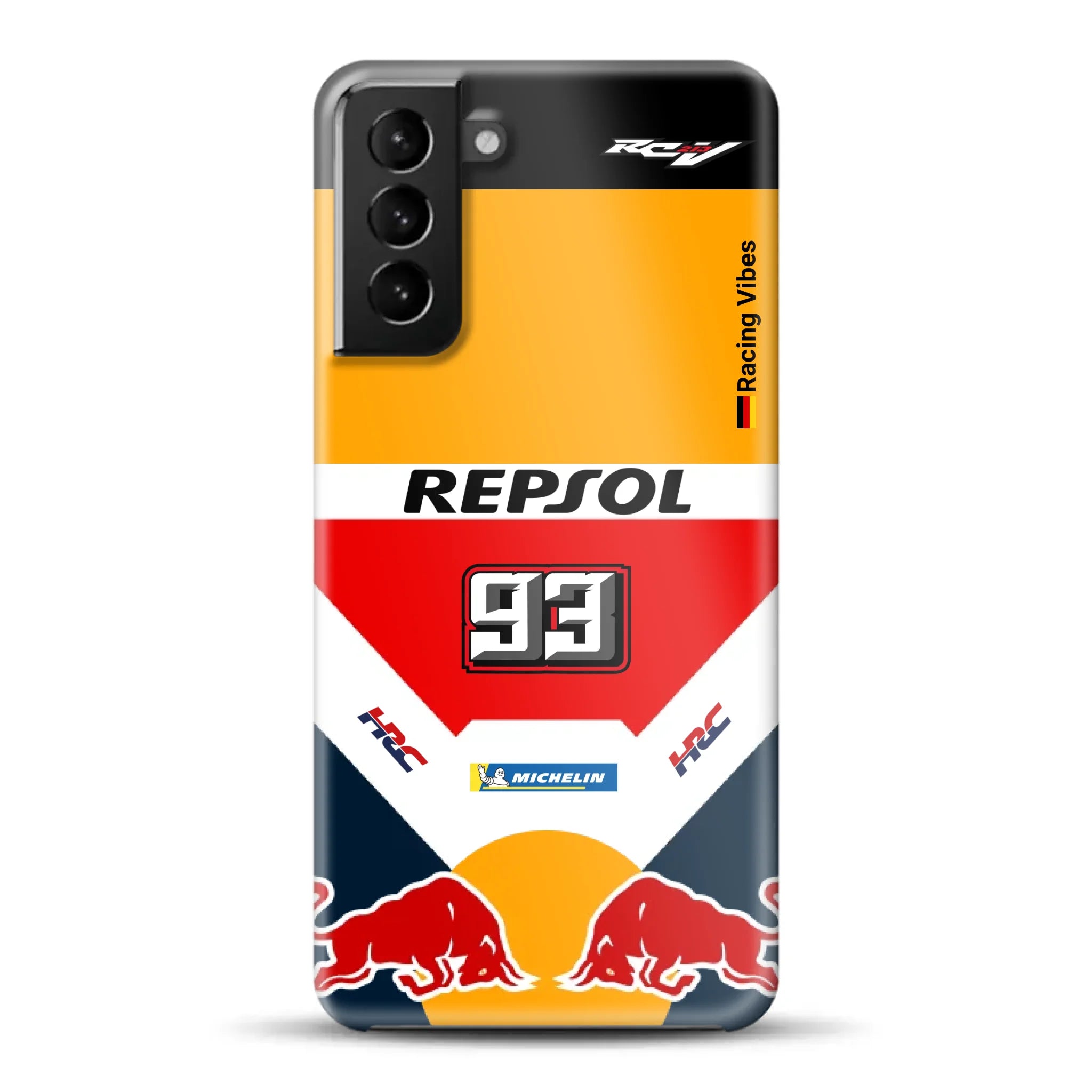 RC213V MotoGP Marc Márquez 2019 Champion Livery - Hard case pour Samsung