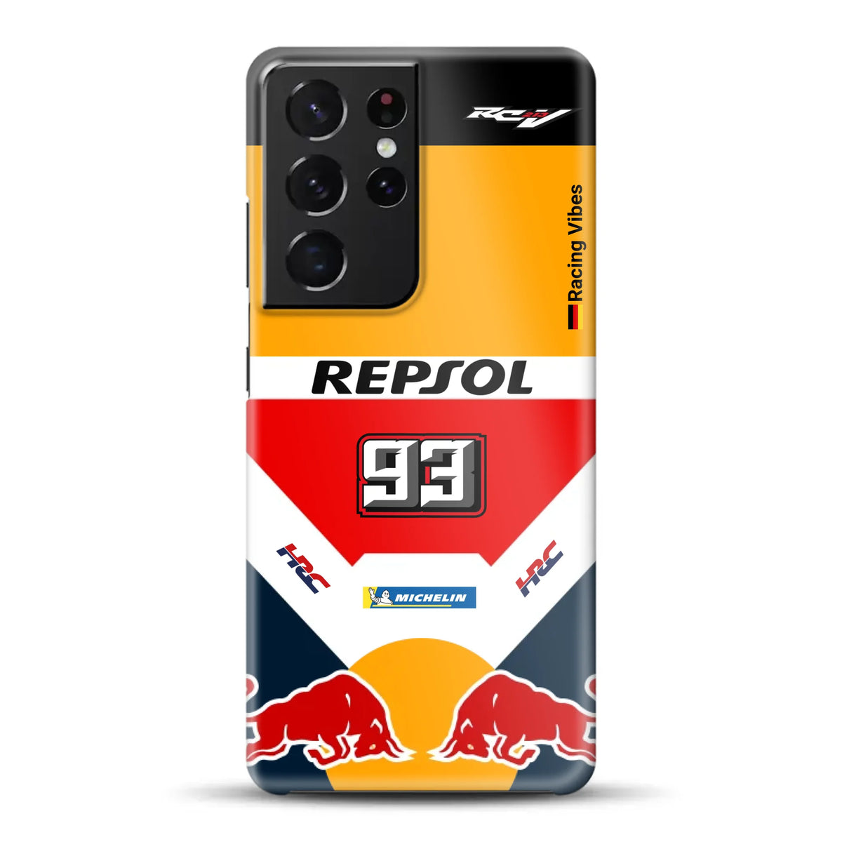 RC213V MotoGP Marc Márquez 2019 Champion Livery - Individuelle Hardcase Hülle für Samsung