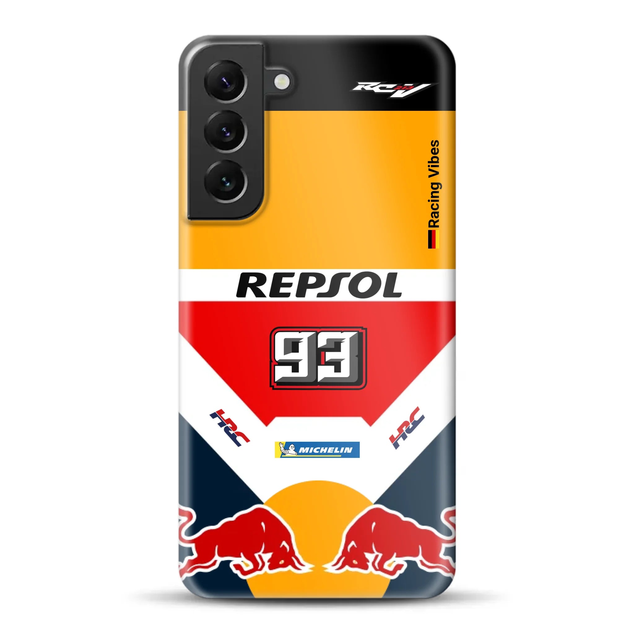 RC213V MotoGP Marc Márquez 2019 Champion Livery - Hard case pour Samsung