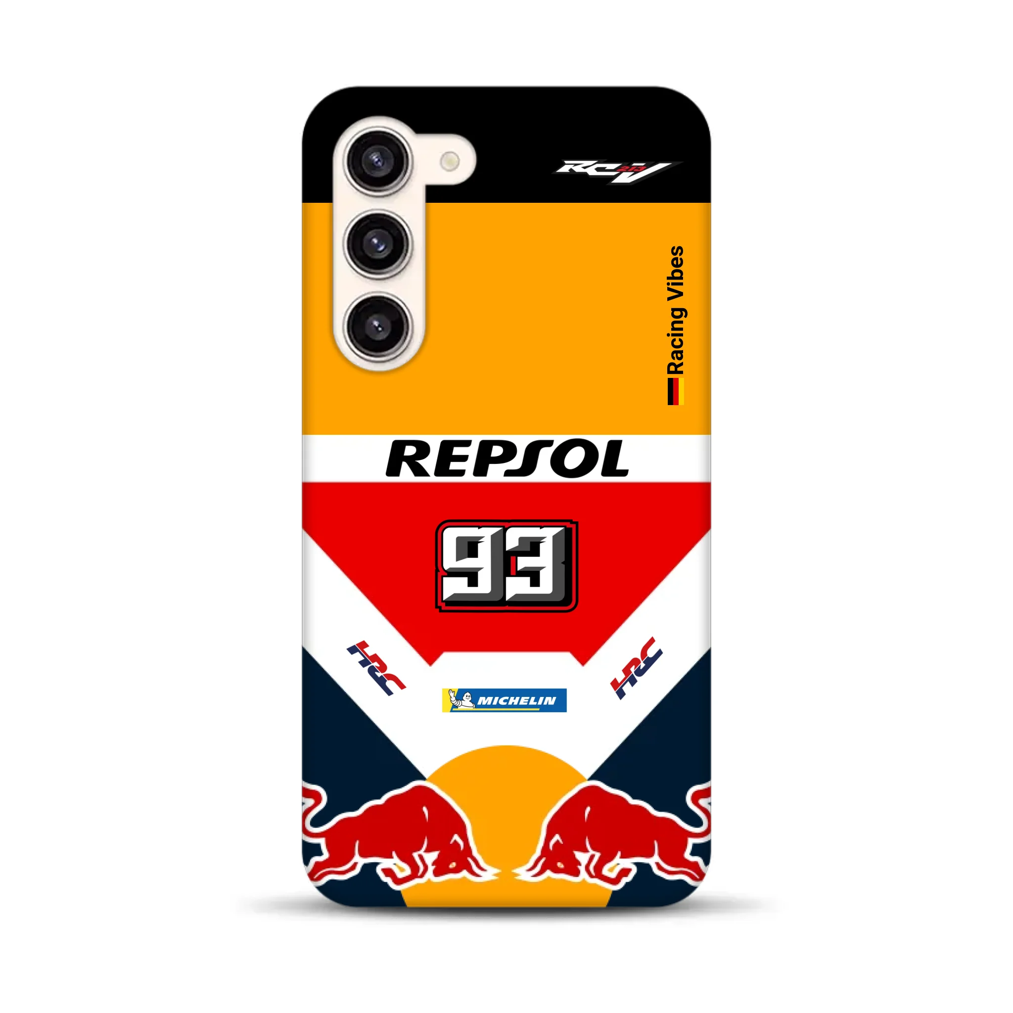 RC213V MotoGP Marc Márquez 2019 Champion Livery - Individuelle Premium Hülle für Samsung