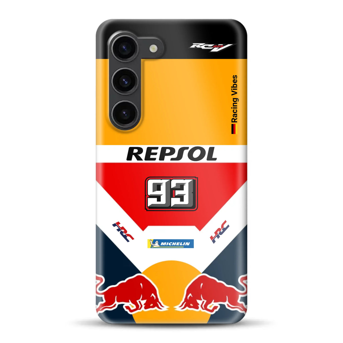 RC213V MotoGP Marc Márquez 2019 Champion Livery - Individuelle Hardcase Hülle für Samsung