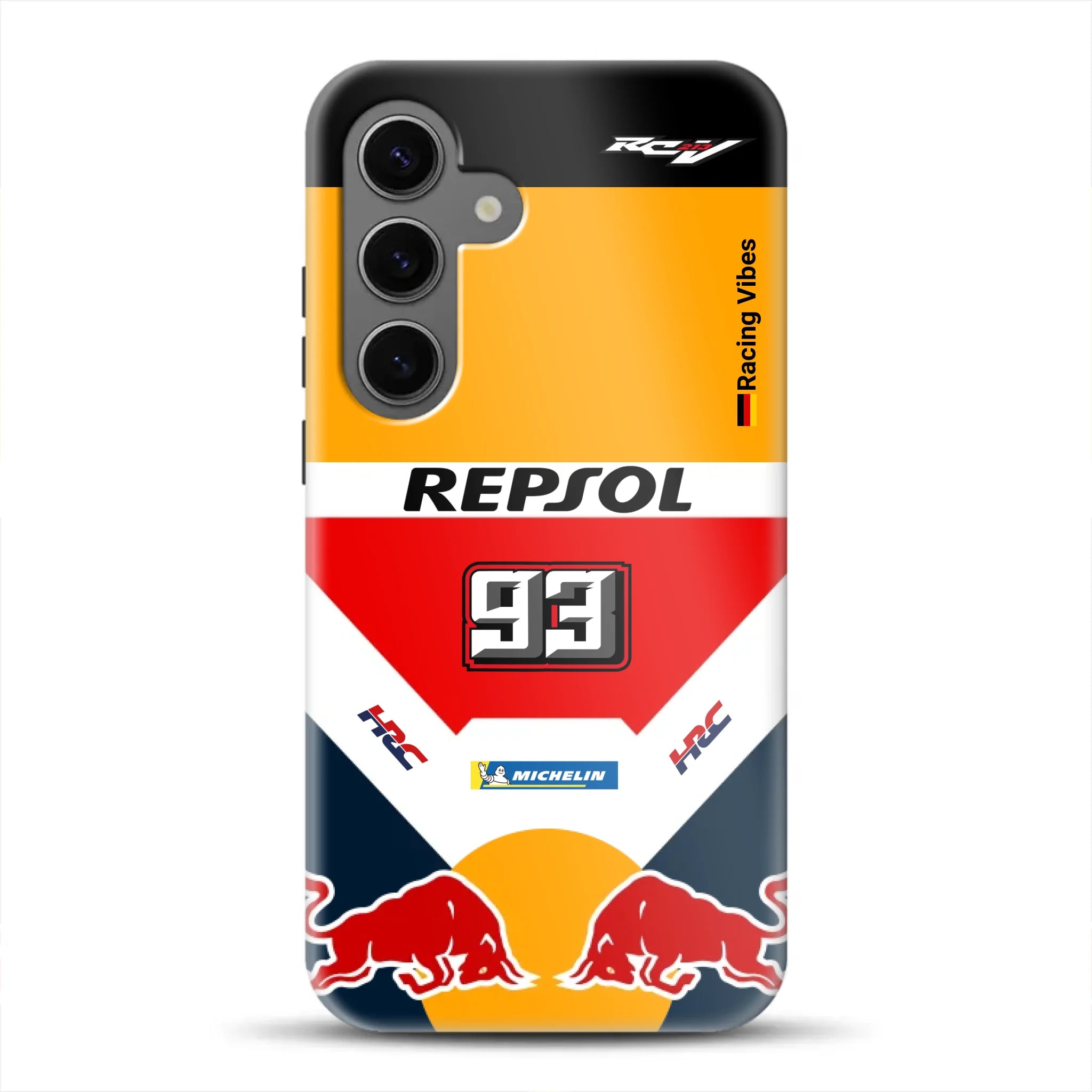 RC213V MotoGP Marc Márquez 2019 Champion Livery – Custom Premium Case for Samsung