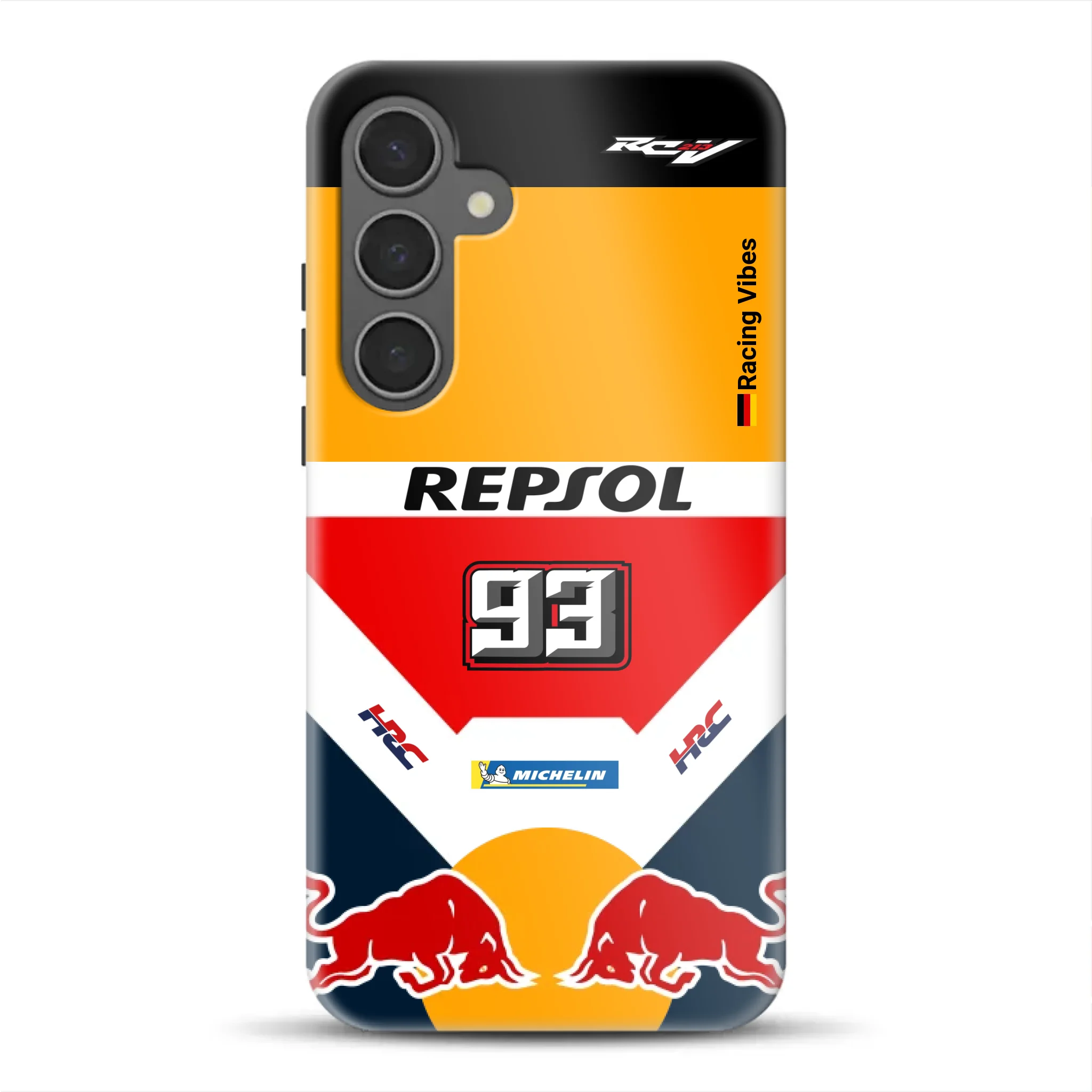 RC213V MotoGP Marc Márquez 2019 Champion Livery - Individuelle Premium Hülle für Samsung