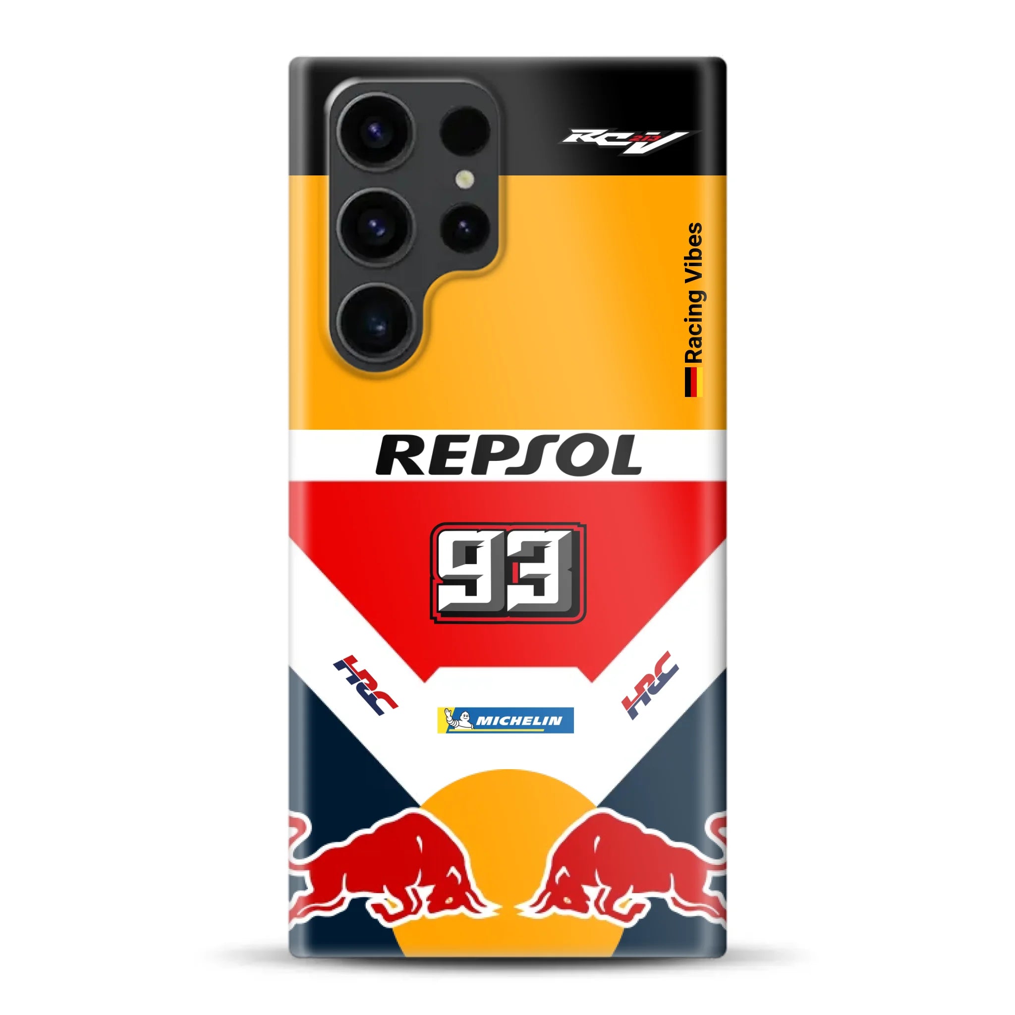 RC213V MotoGP Marc Márquez 2019 Champion Livery - Individuelle Hardcase Hülle für Samsung