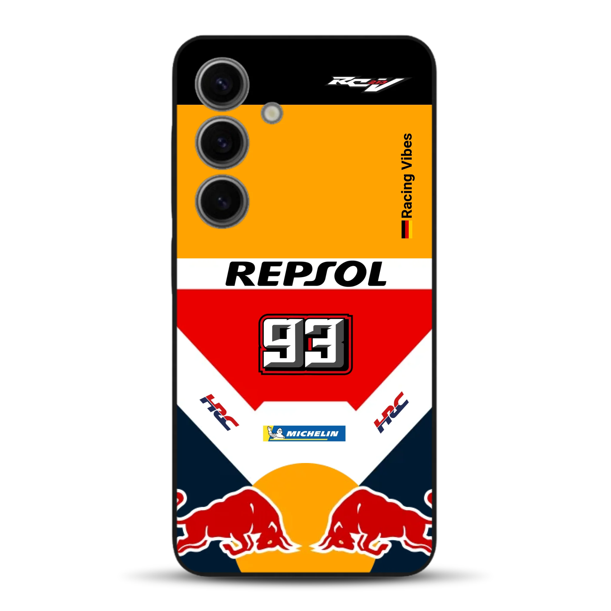 RC213V MotoGP Marc Márquez 2019 Champion Livery - Custodia per cellulare personalizzata per Samsung