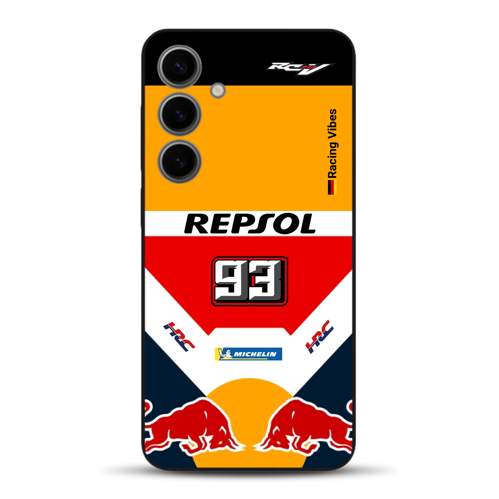 RC213V MotoGP Marc Márquez 2019 Champion Livery - Custodia per cellulare personalizzata per Samsung