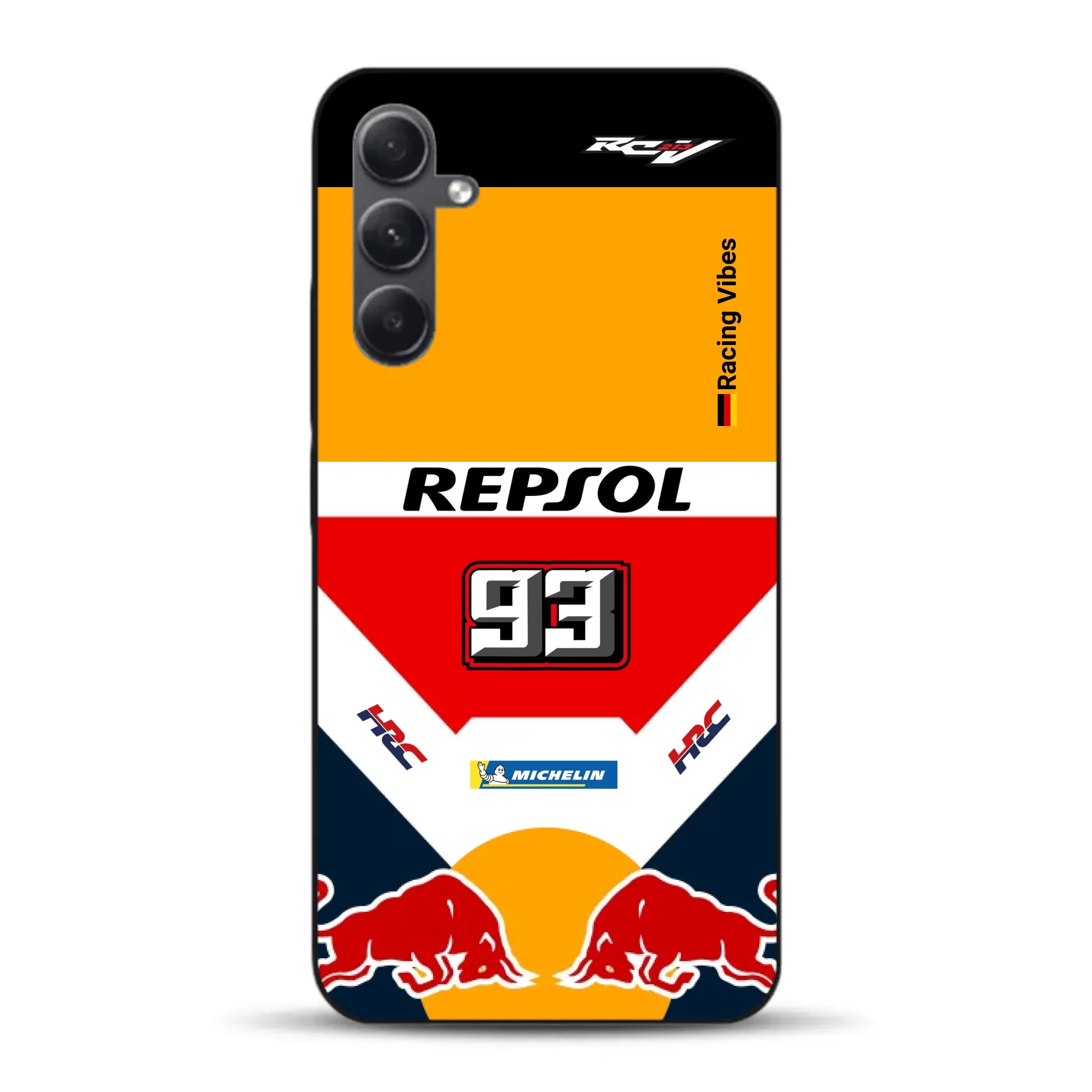 RC213V MotoGP Marc Márquez 2019 Champion Livery - Custodia per cellulare personalizzata per Samsung